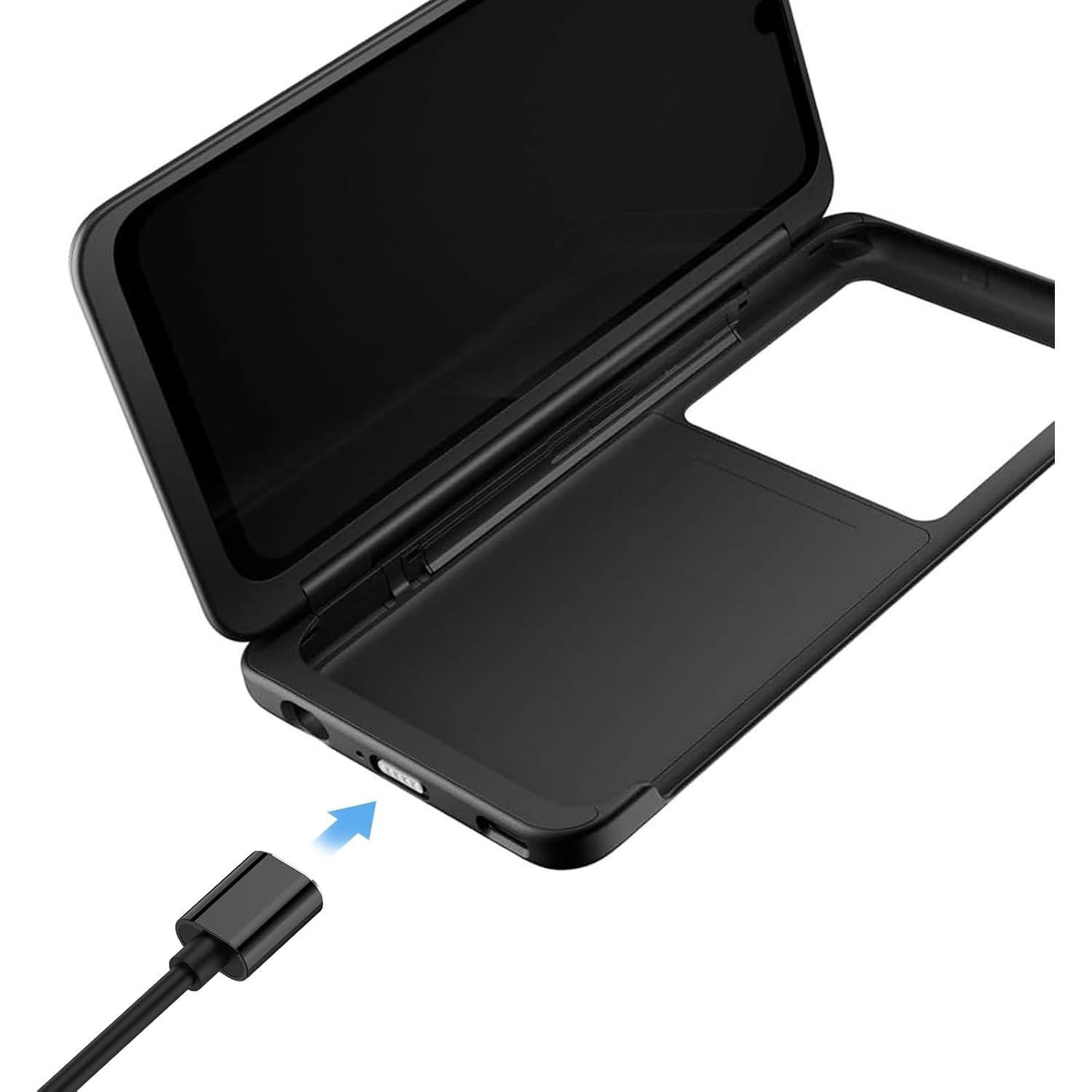 Adaptador de Carga Magnético ROUNKIN para Funda LG V60 - Negro