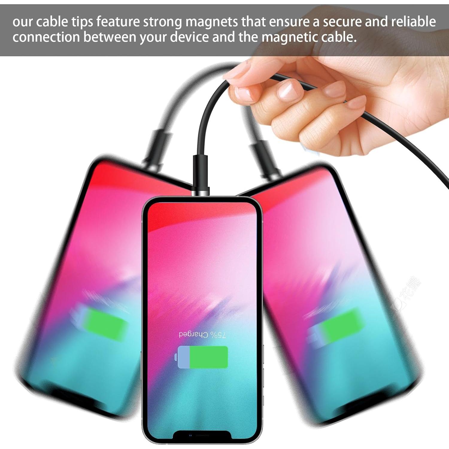 Consejos de Carga Magnética ZZTBTNO 12 Piezas 1 Pin