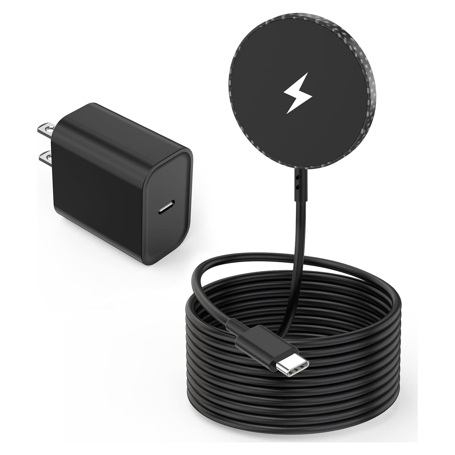 Cargador Inalámbrico Magnético Apple Mag-Safe 15W 2M Negro