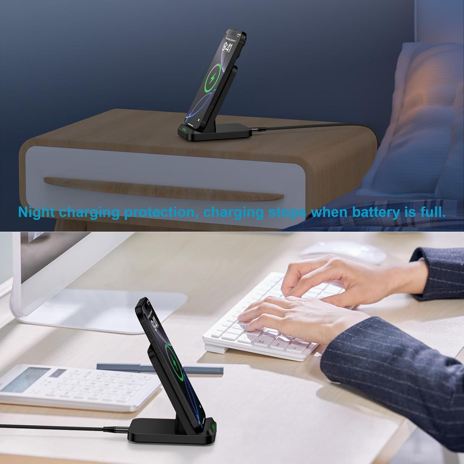 Soporte de Carga Inalámbrica 15W Motorola Razr Edge G Power