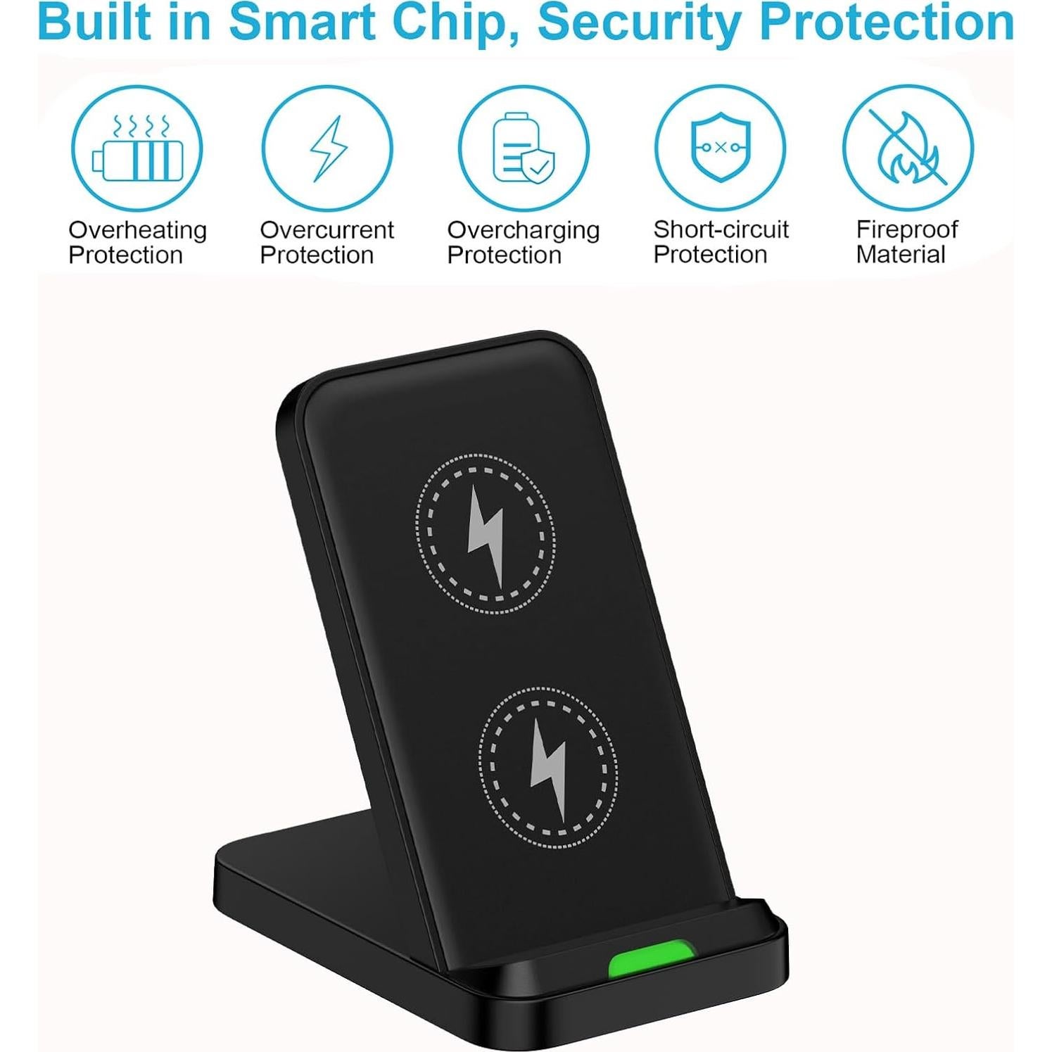 Soporte de Carga Inalámbrica 15W Motorola Razr Edge G Power