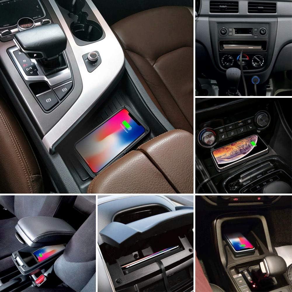 Cargador Inalámbrico Rápido 15W POLMXS C2Y para Coche