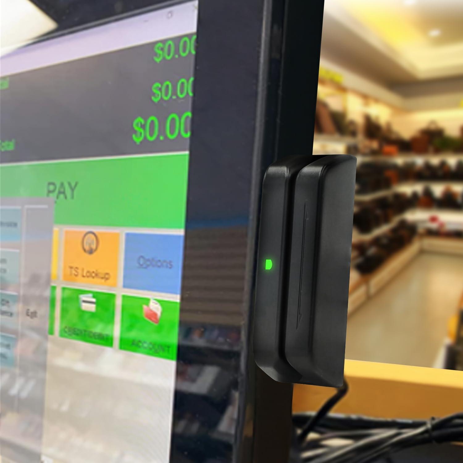 Lector de Tarjetas Magnéticas MSR123 para POS - 3 Pistas