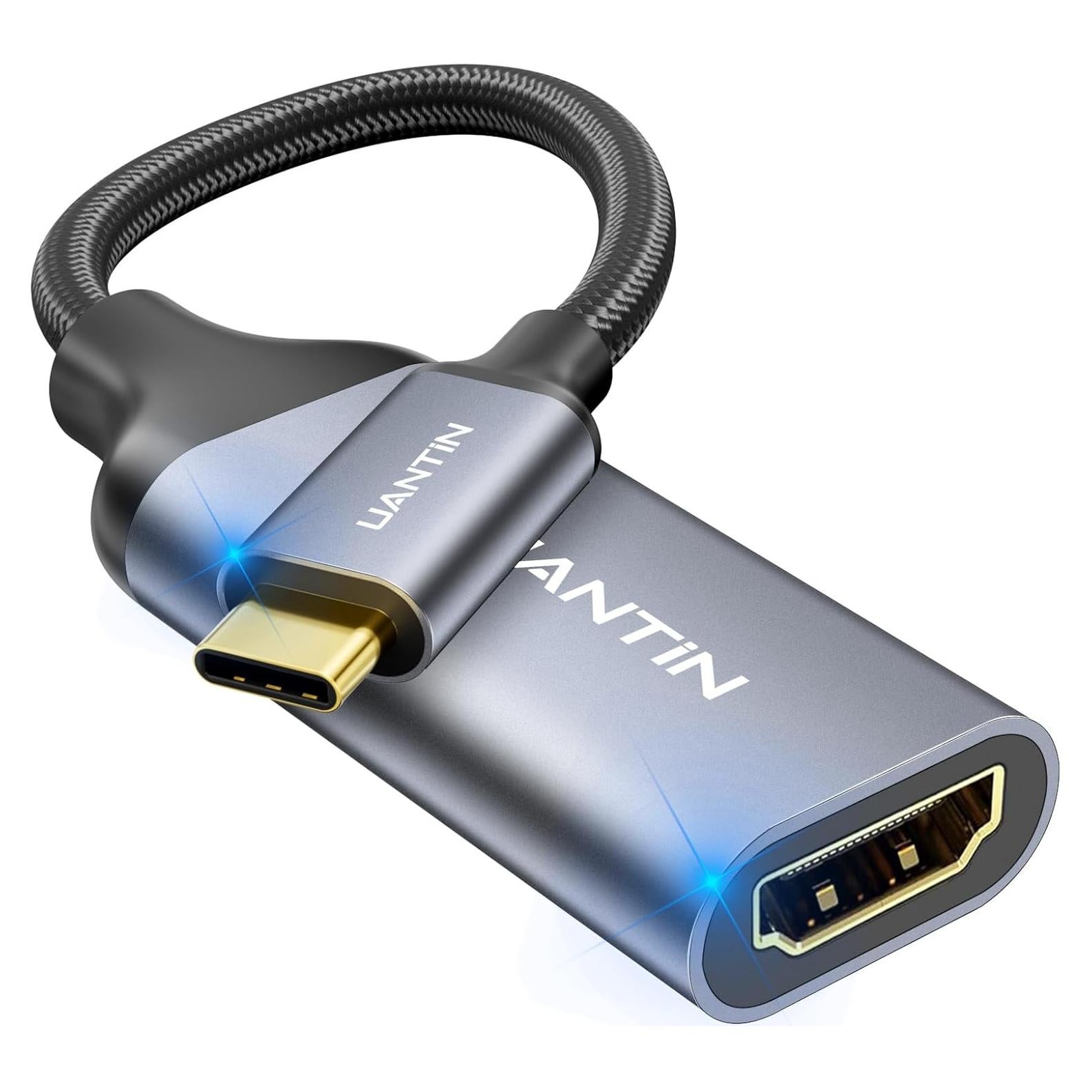 Adaptador USB C a HDMI UANTIN 4K 30Hz Compatible Thunderbolt