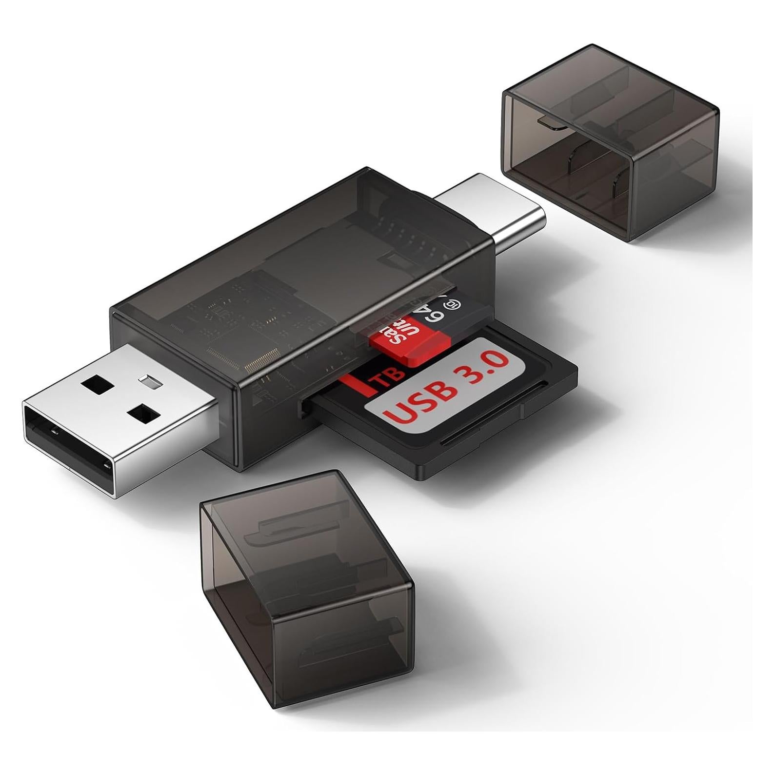 Lector de Tarjeta SD USB-C ABCPOW para iPhone 17 y Android