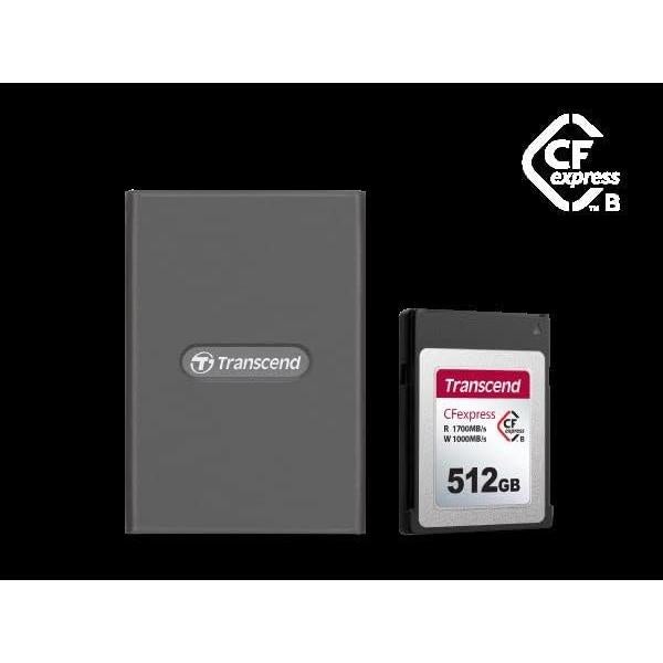 Lector de Tarjetas CFexpress Transcend RDE2 USB 3.2 20 Gbps