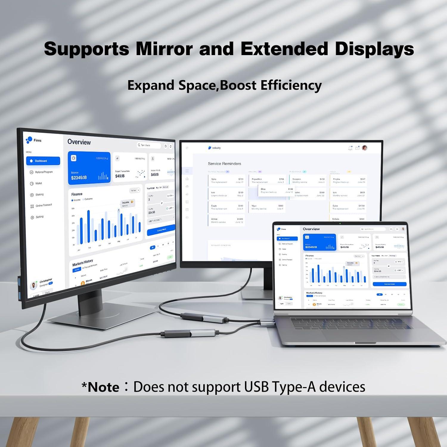 Adaptador USB C a HDMI 4K 60Hz SWITCHFLUX - Compatible iPhone 15/16
