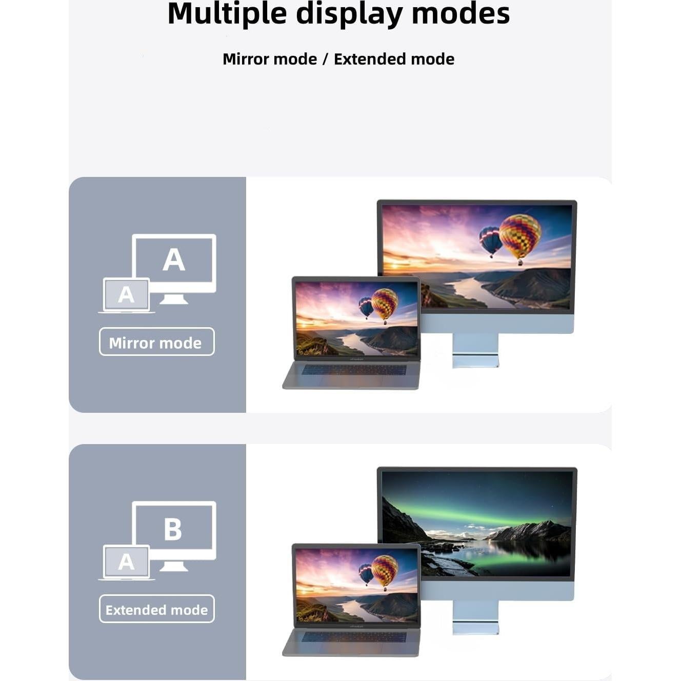 Adaptador USB C a HDMI 4K 60Hz XinYaa - 1 paquete