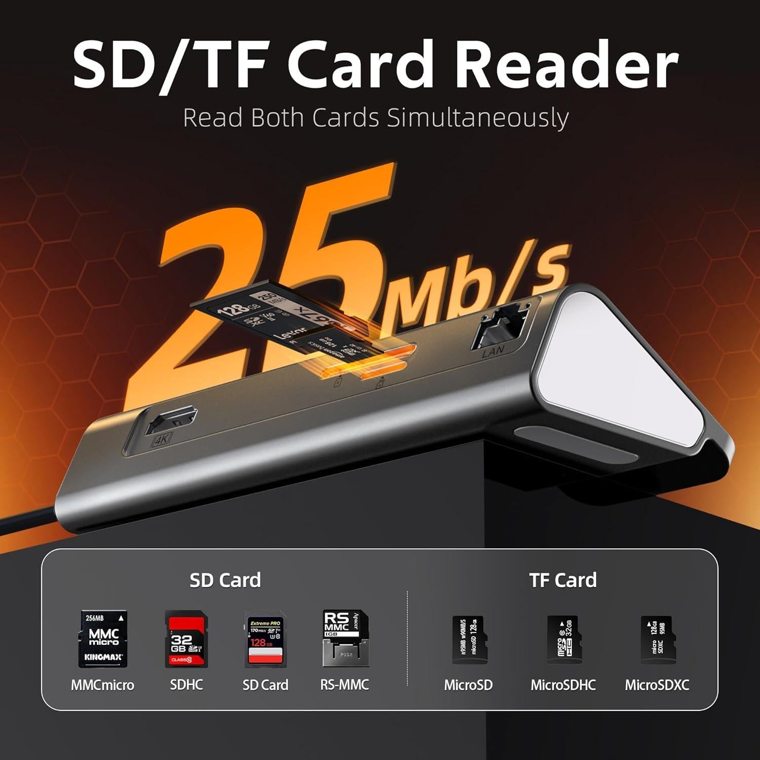 Hub USB C 10 en 1 Mosirui P9R PRO HDMI 4K Ethernet 1Gbps