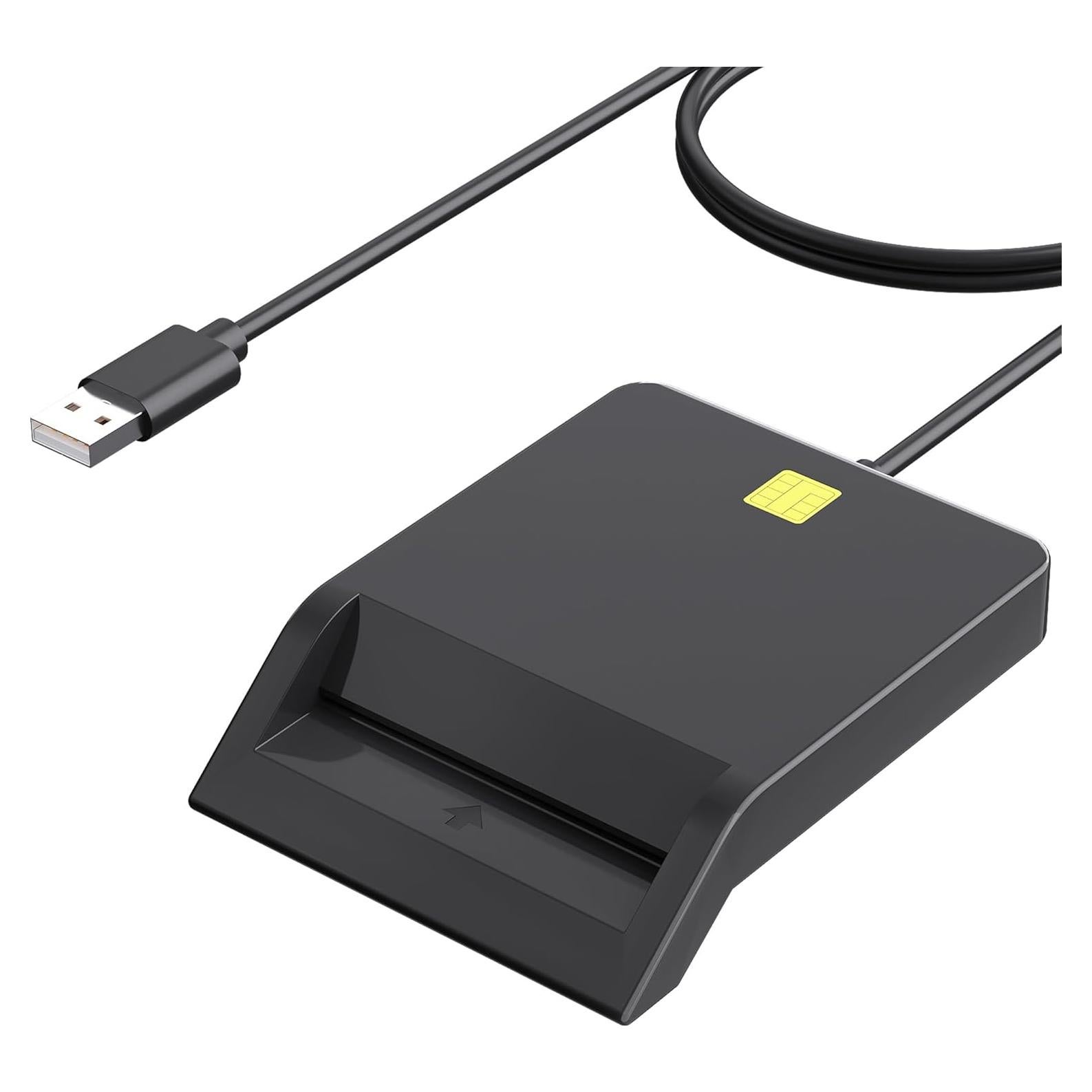 Lector de Tarjetas Inteligentes USB Zaievo CAC Militar