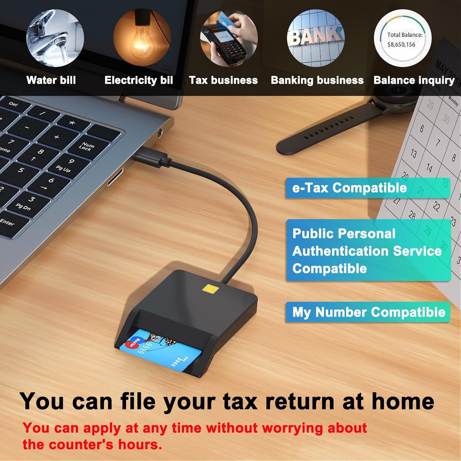 Lector de Tarjetas Inteligentes USB Zaievo CAC Militar