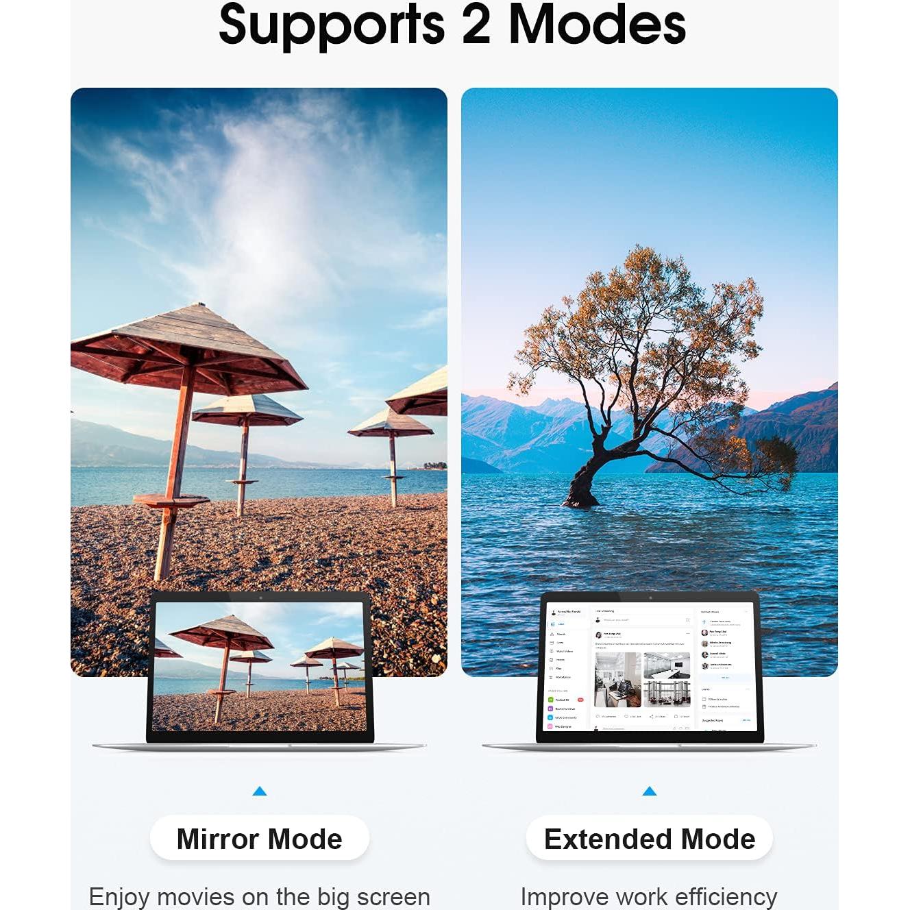 Adaptador USB C a HDMI ELUTENG 4K 60Hz Unidireccional
