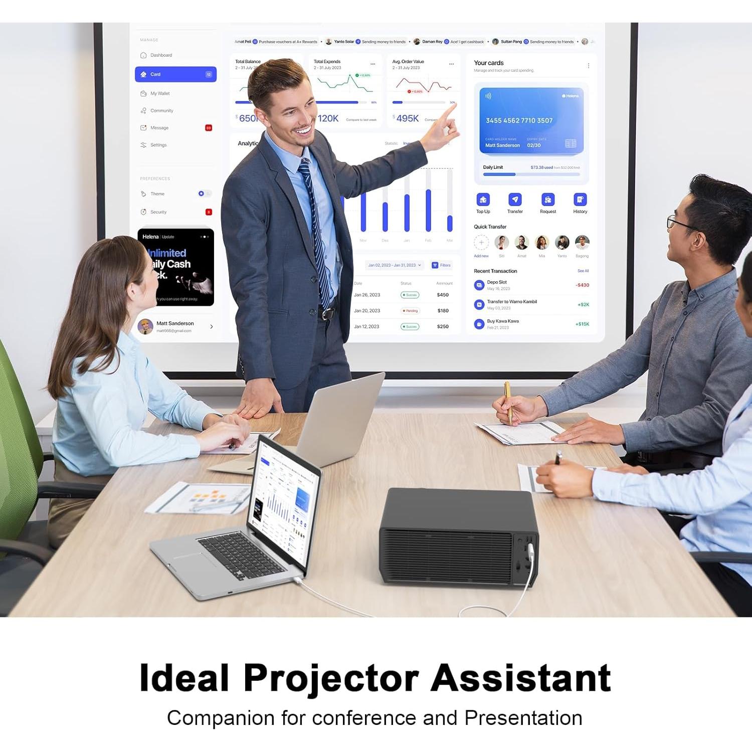 Adaptador USB C a HDMI 4K para iPhone 17 16 15 - 1.8m