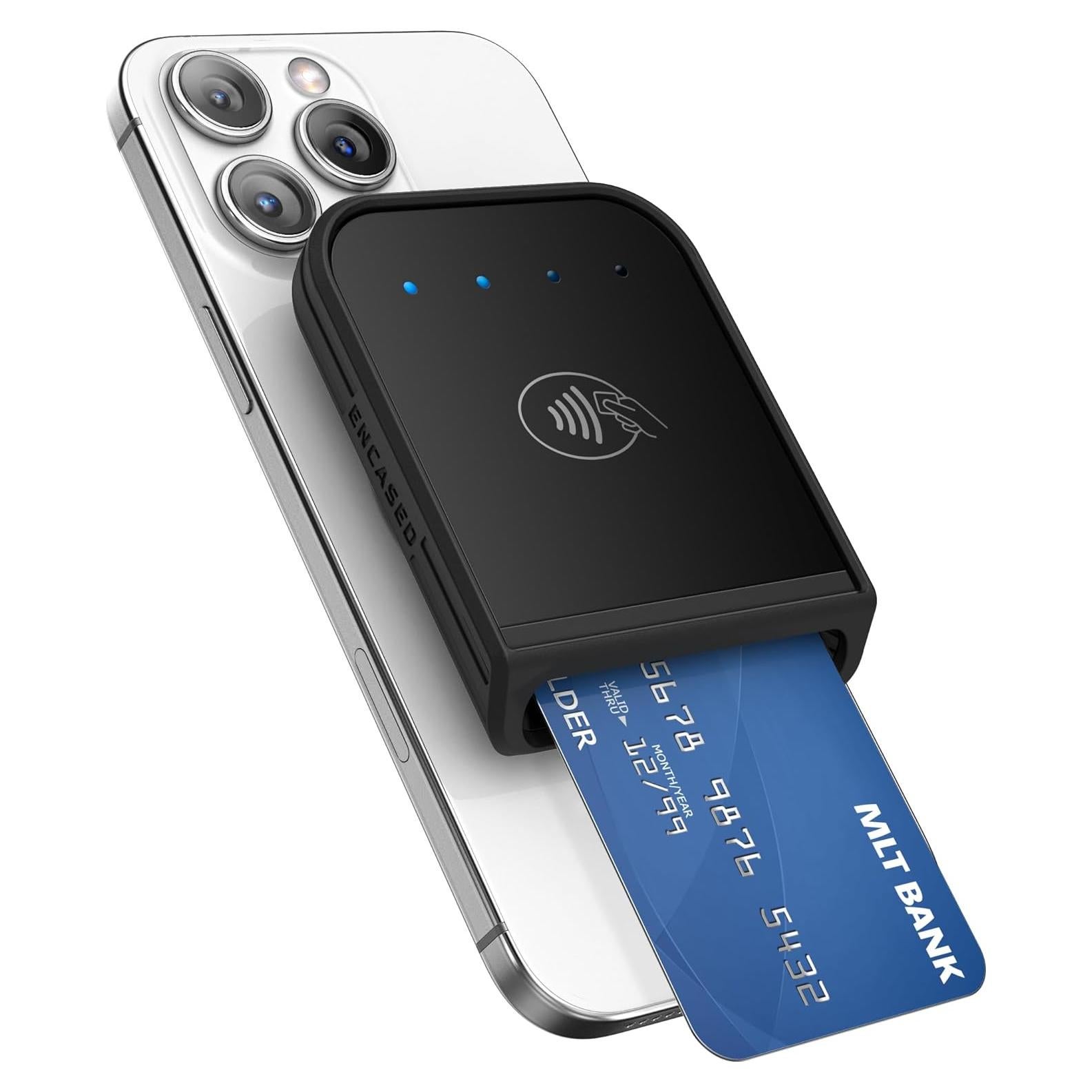 Funda Magnética Encased para Lector Shopify Tap & Chip Negro