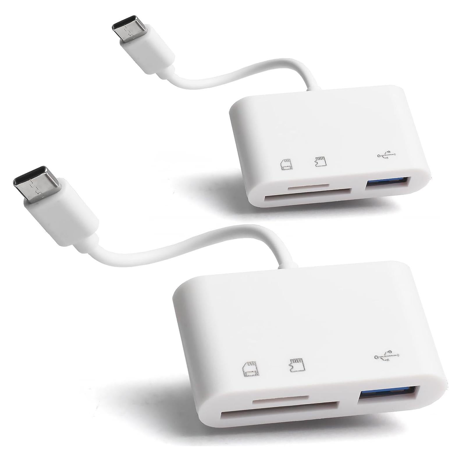Lector de Tarjeta SD USB-C Wansurs 2 en 1 para Android