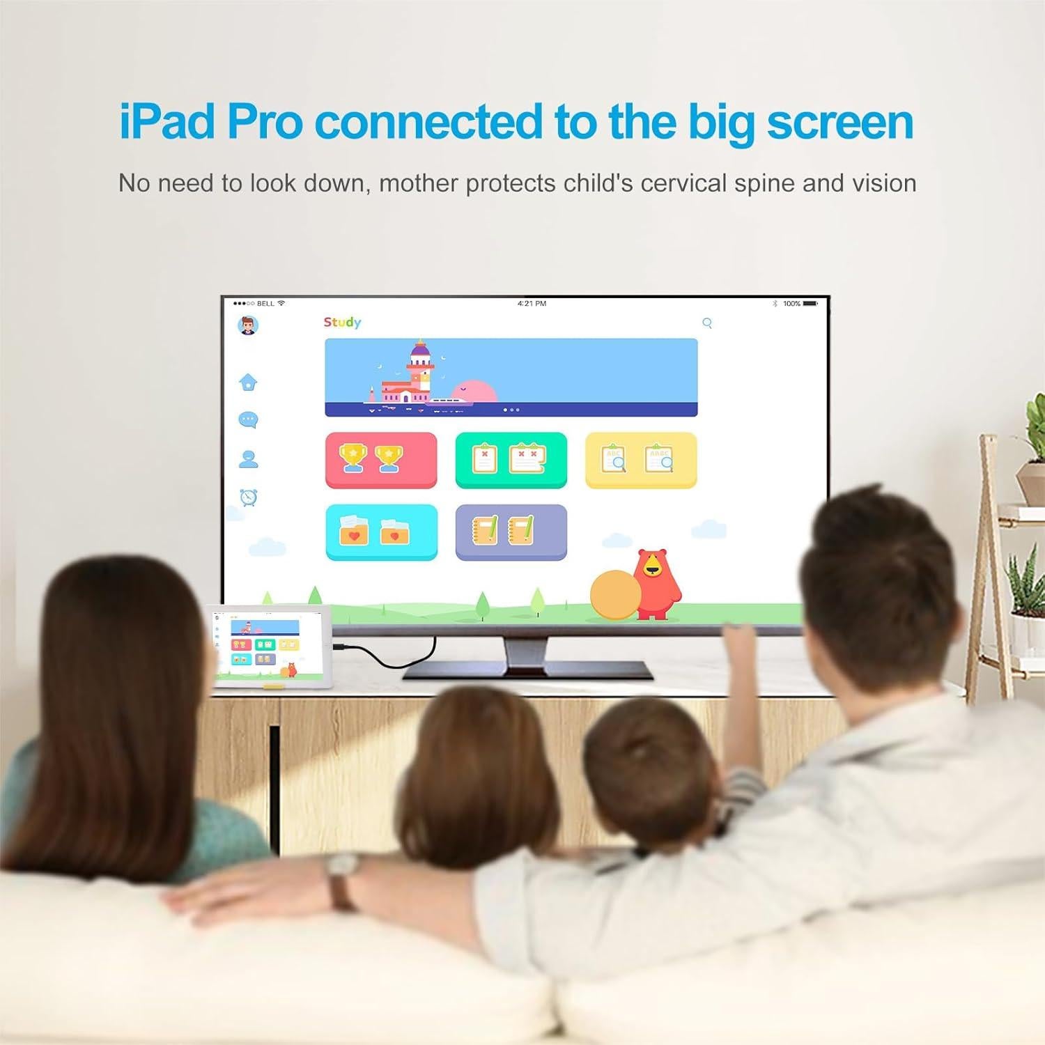 Cable USB C a HDMI 4K Paloxy 1.8m Alta Velocidad