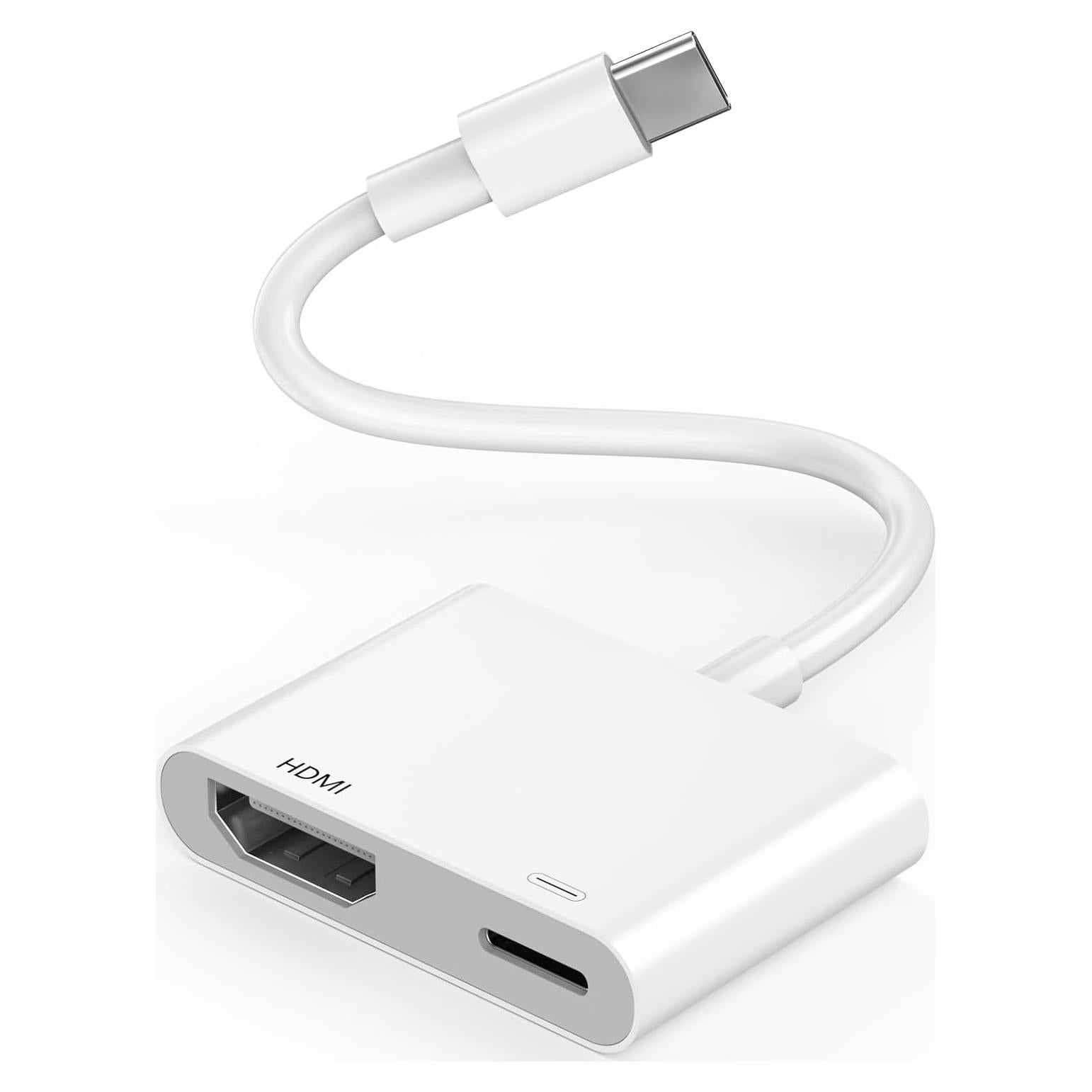 Adaptador USB C a HDMI 4K Kassdin para iPhone 17/16/15