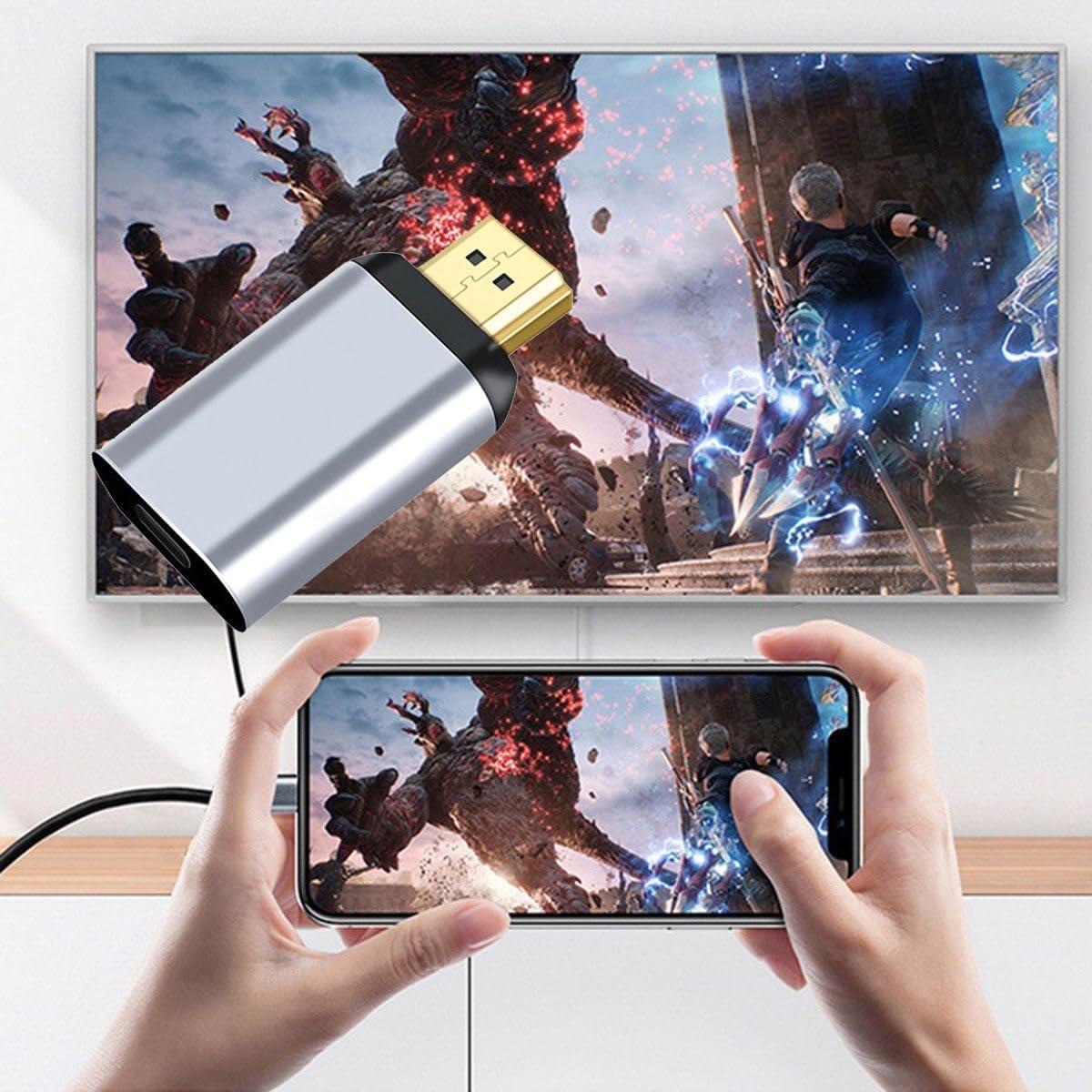 Adaptador USB-C Hembra a HDMI Macho 4K 60Hz YUCHUANGDE
