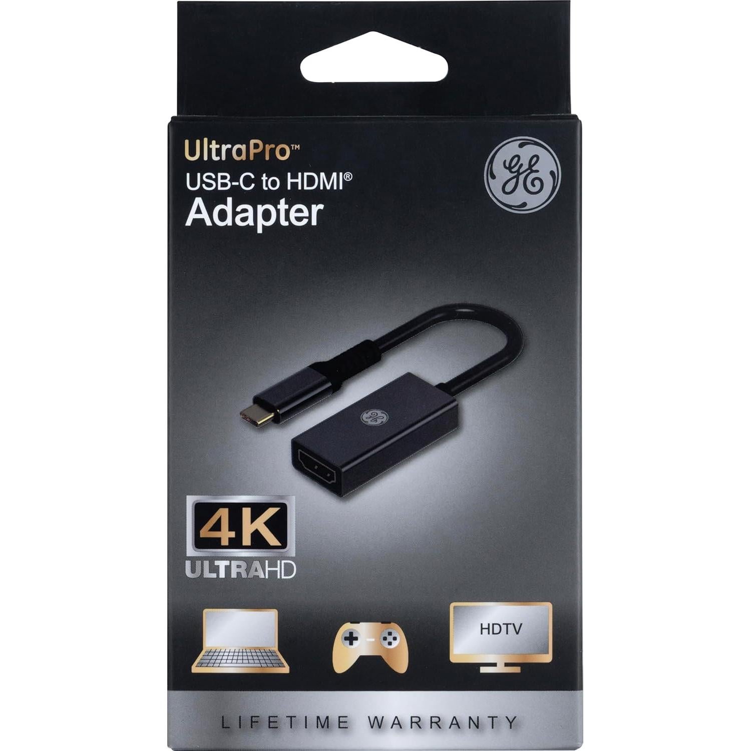 Adaptador HDMI 4K USB-C GE 76050 - Plug & Play, Viaje