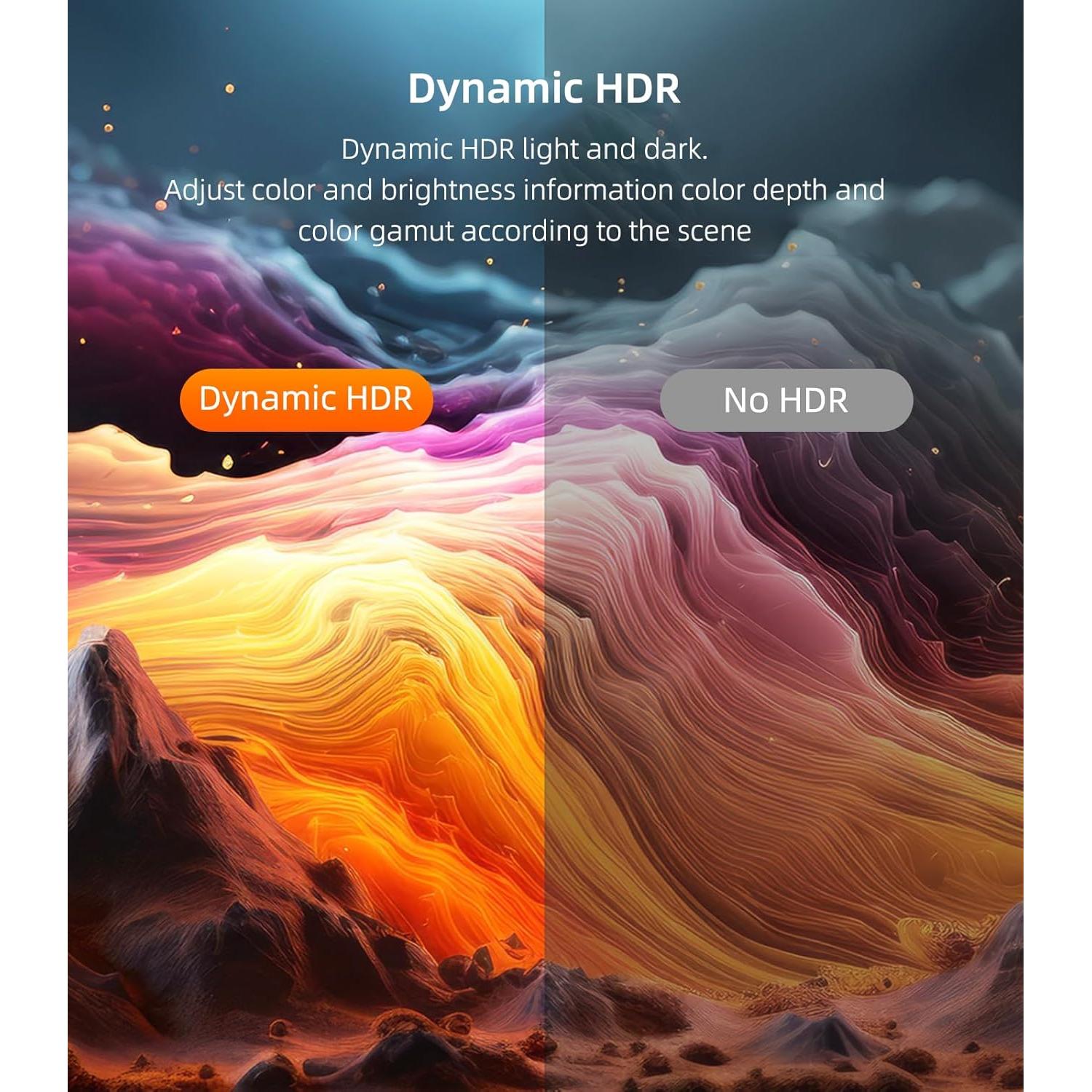 Adaptador USB C a HDMI 4K 60Hz Cunyu para MacBook y Samsung