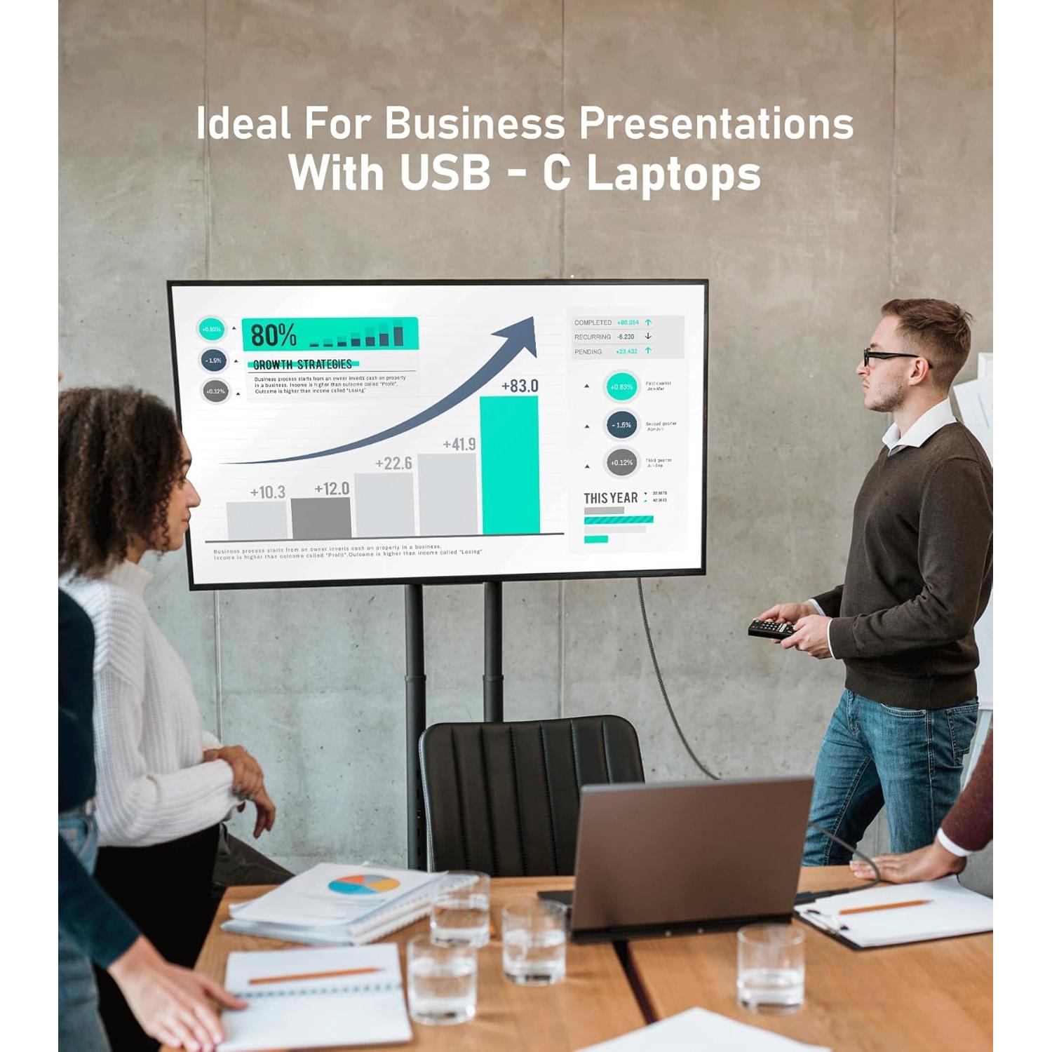 Adaptador USB-C a HDMI Futurizta Tech 4K 60Hz - Compatible MacBook