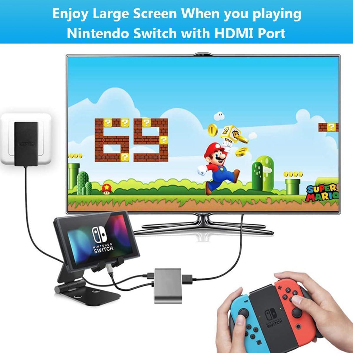 Adaptador USB C a Doble HDMI Znoogrn 4K 100W PD USB 3.0