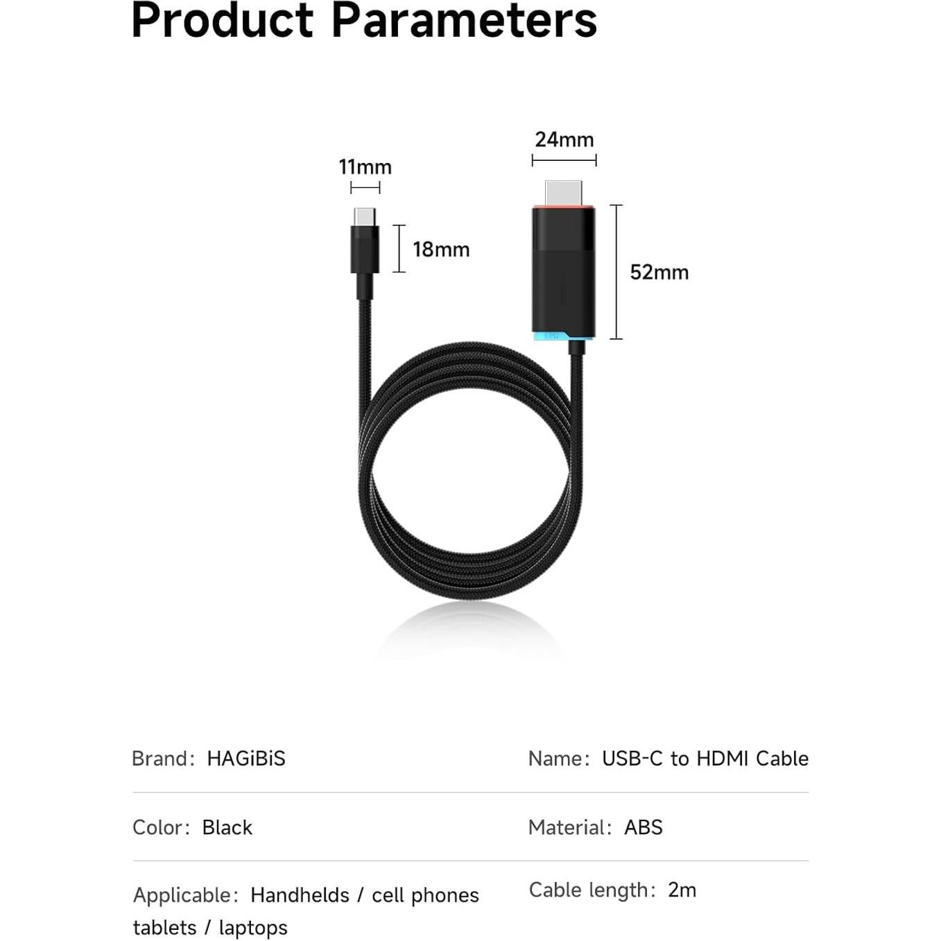 Dock Hagibis Switch2 USB C a HDMI 4K 60Hz para Nintendo Switch