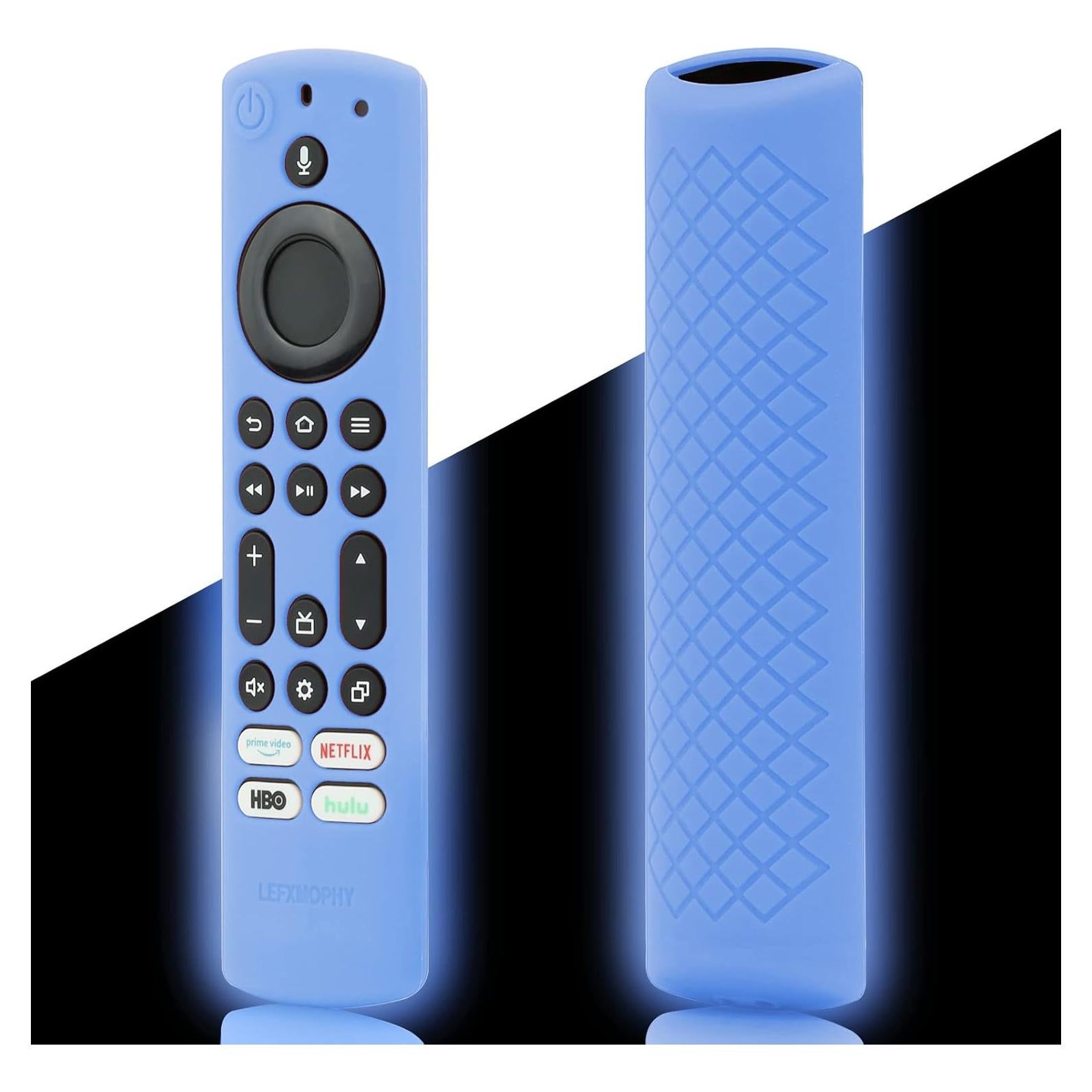 Funda de Silicona Azul Brillante LEFXMOPHY para Control Remoto Toshiba/Insignia