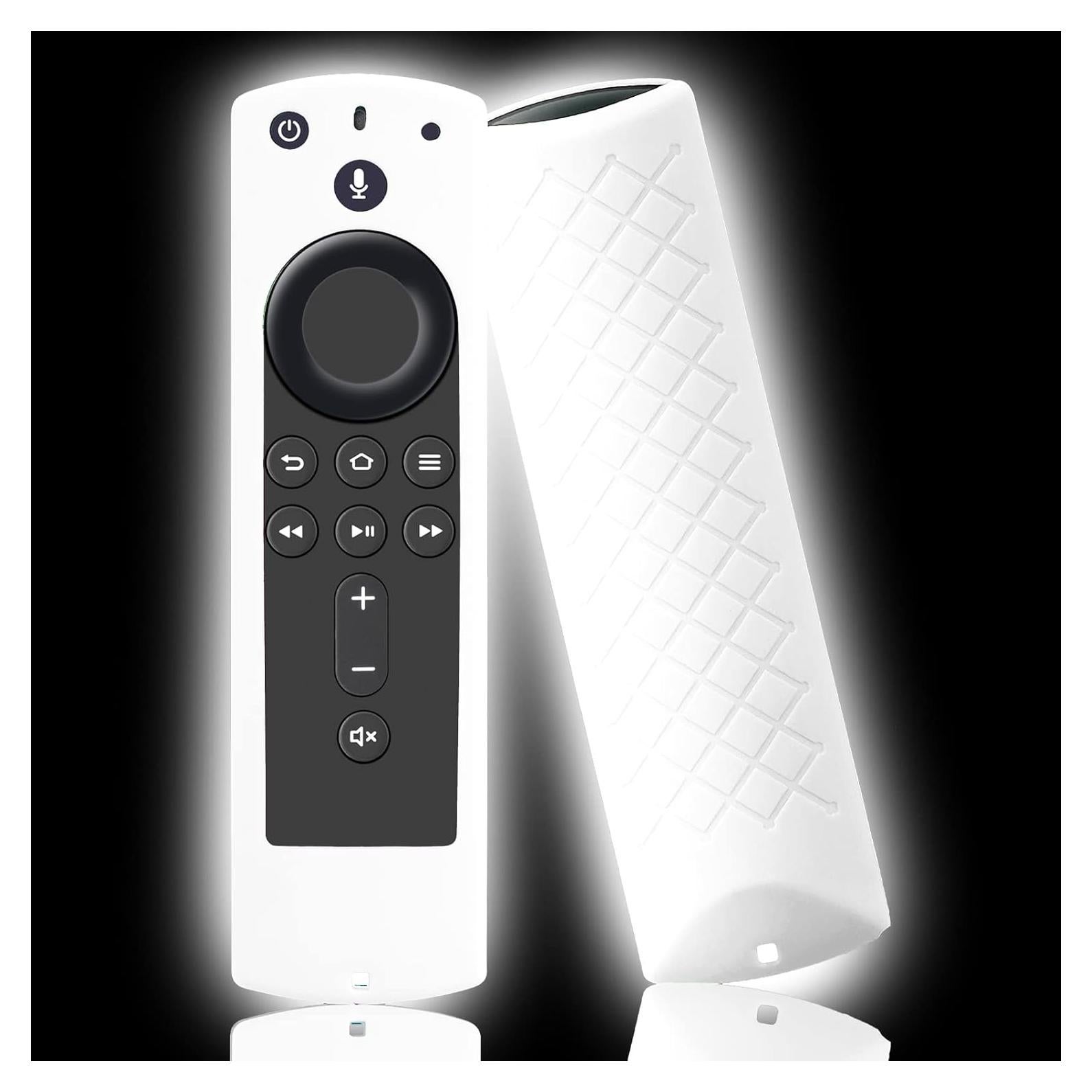 Funda de Silicona para Control Remoto Fire TV Stick 4K - Brilla en la Oscuridad