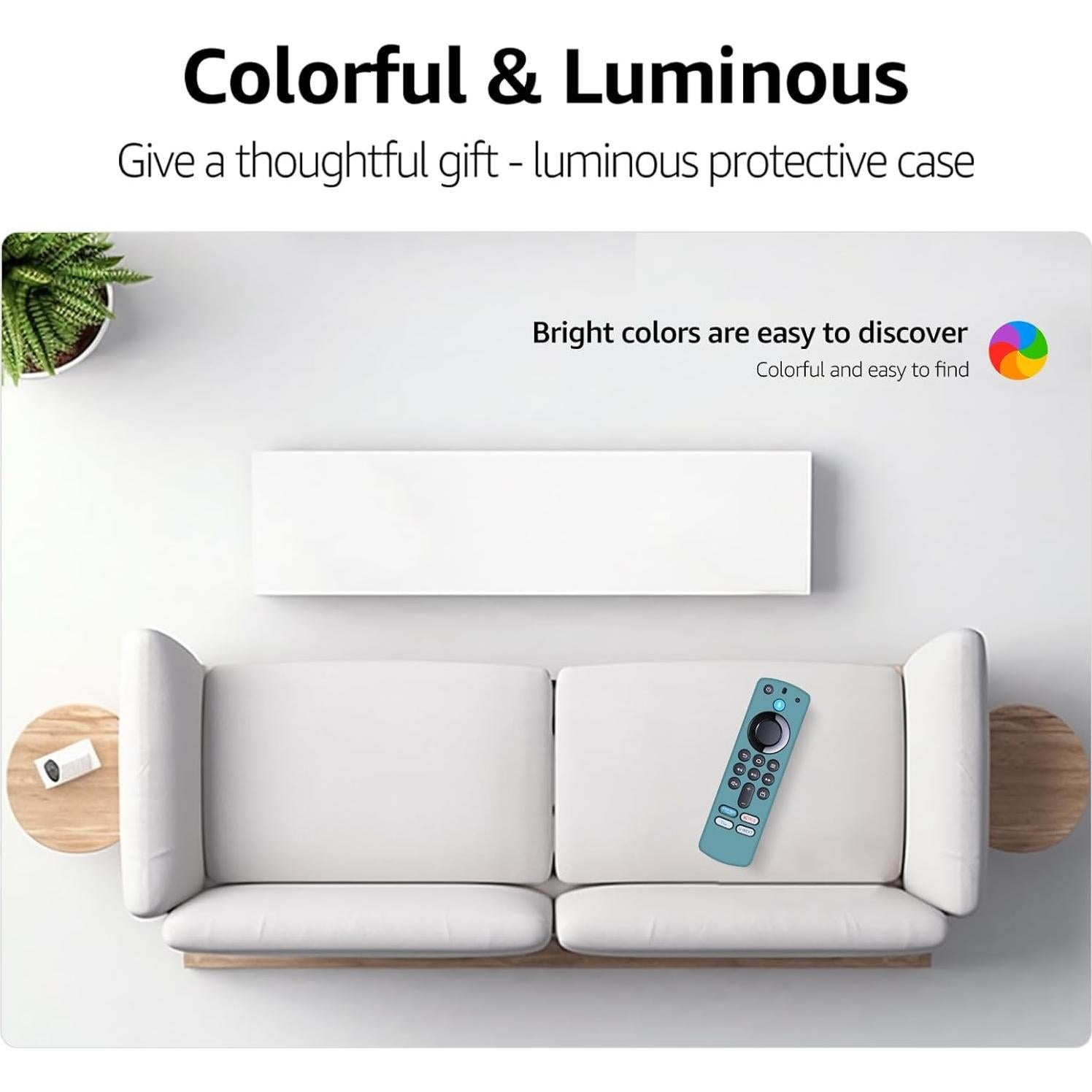 Funda de Control Remoto Firestick 3ra Gen Alexa 4K - 3 Piezas