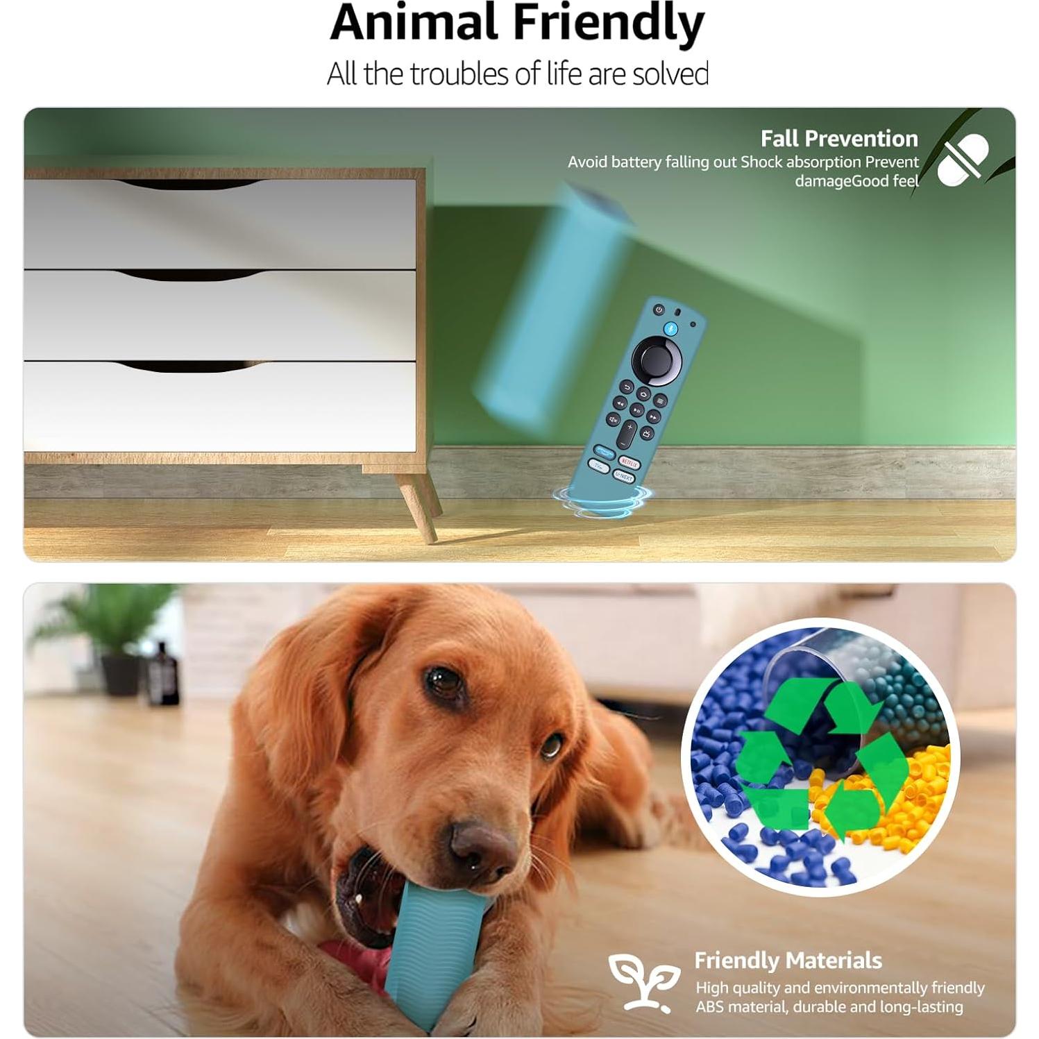 Funda de Control Remoto Firestick 3ra Gen Alexa 4K - 3 Piezas