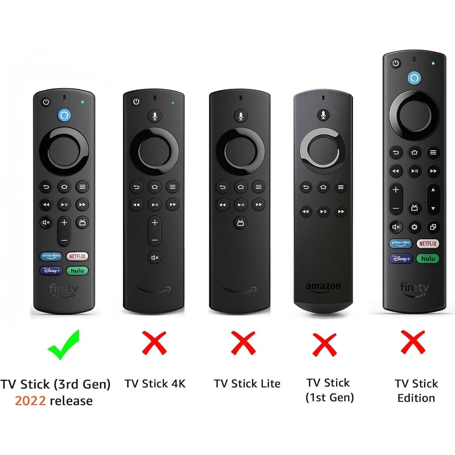 Funda de Control Remoto Climberer Fluorescente para FireStick