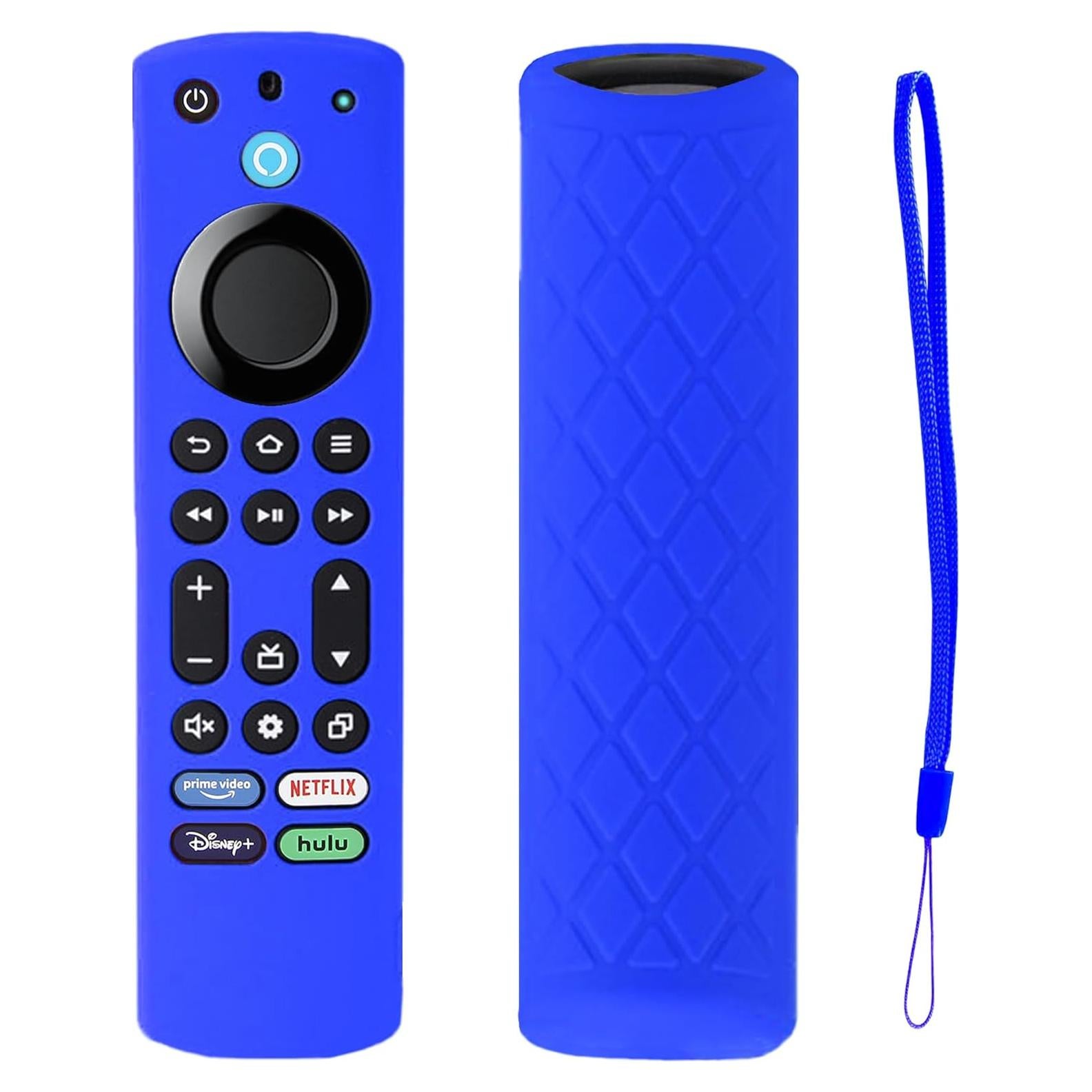 Funda de Silicona Antideslizante TOKERSE para Control Remoto Fire TV