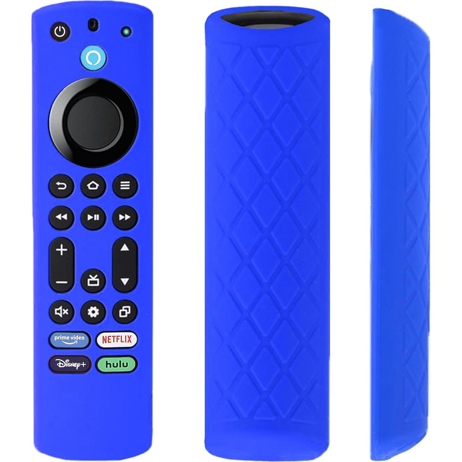 Funda de Silicona Antideslizante TOKERSE para Control Remoto Fire TV