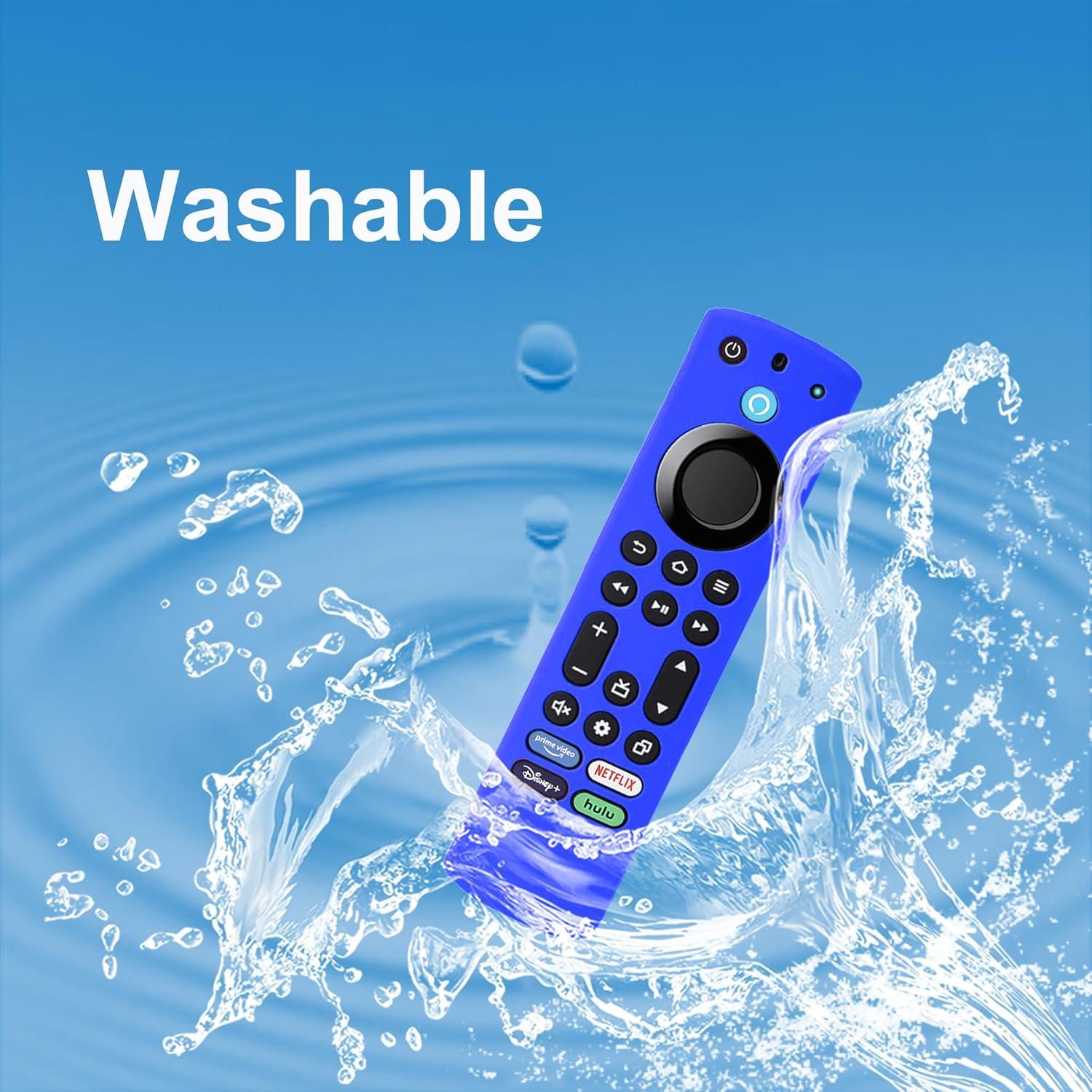 Funda de Silicona Antideslizante TOKERSE para Control Remoto Fire TV