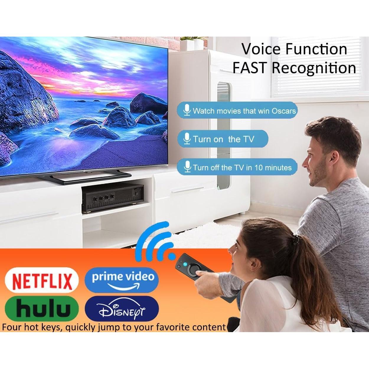 Control Remoto de Voz L5B83G con Funda Silicona para TV 3ra Gen