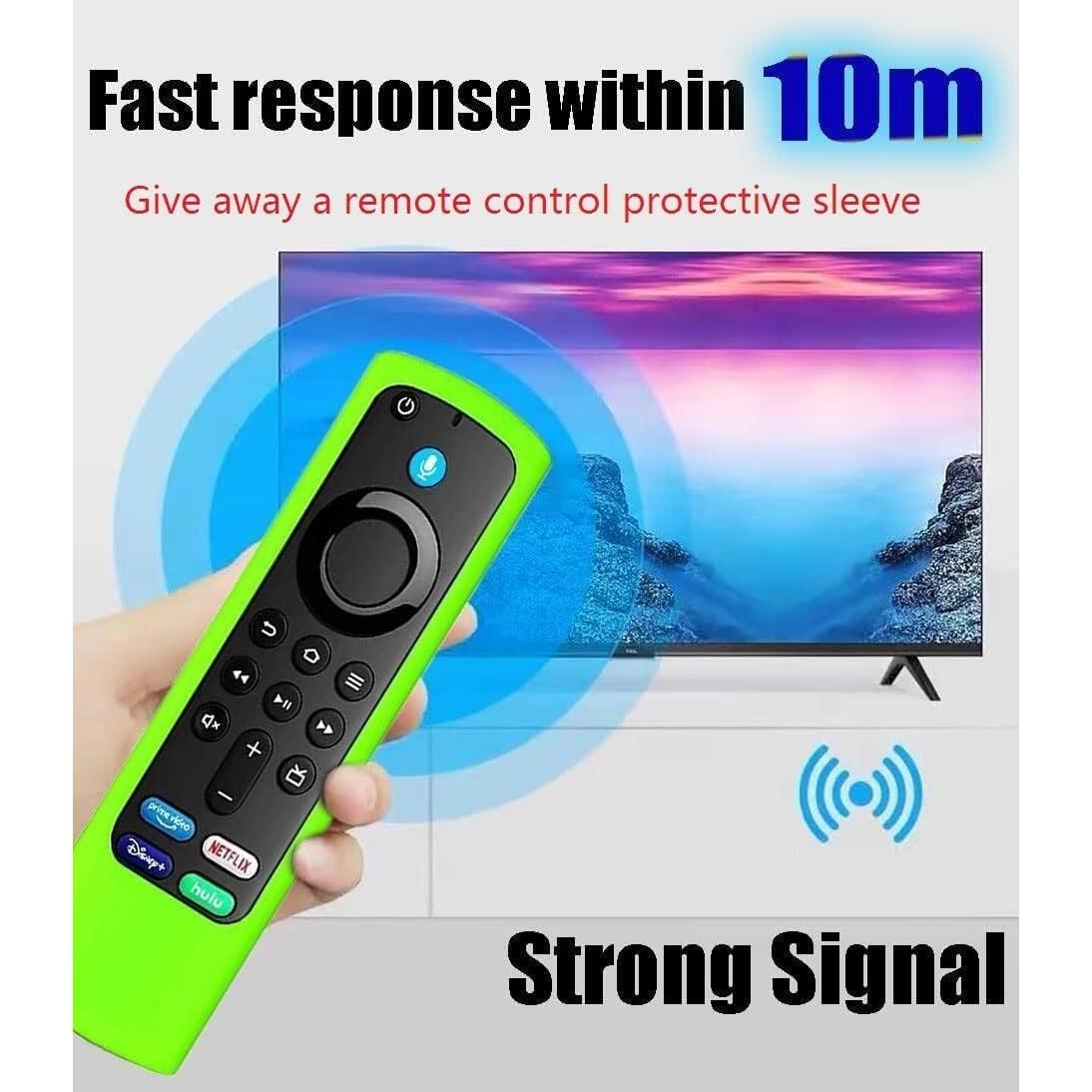 Control Remoto de Voz L5B83G con Funda Silicona para TV 3ra Gen