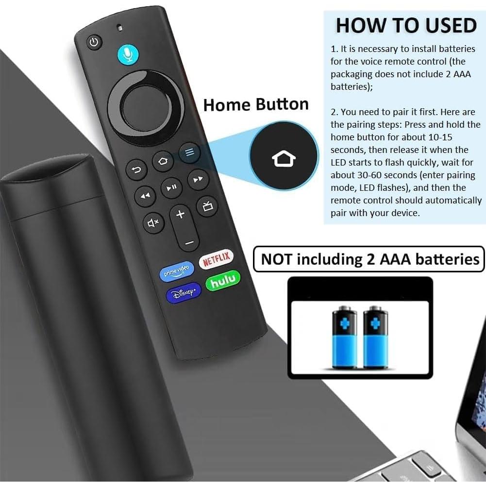 Control Remoto de Voz L5B83G con Funda Silicona para TV 3ra Gen
