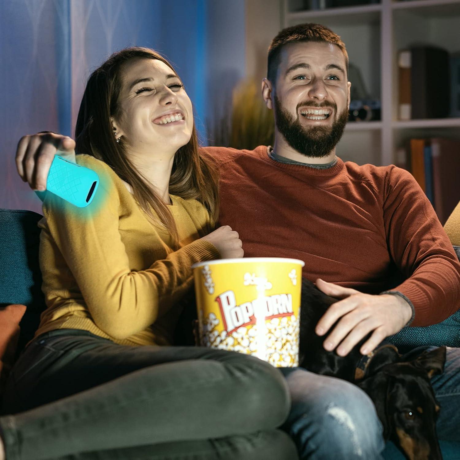 Funda de Control Remoto TCL Roku - Silicona Brillante Azul