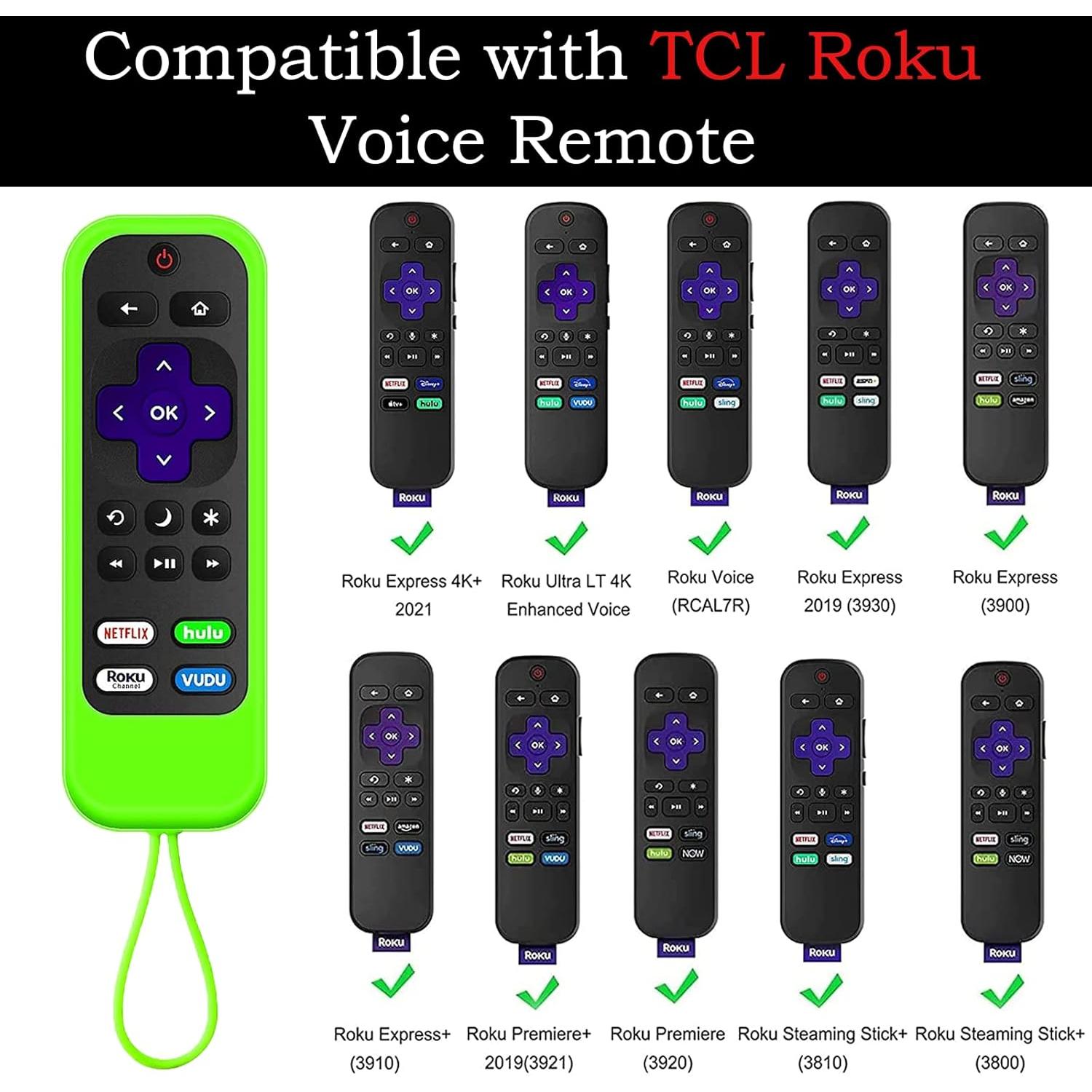 Funda de Control Remoto Gavyqier para Roku Express 4K+ 2021