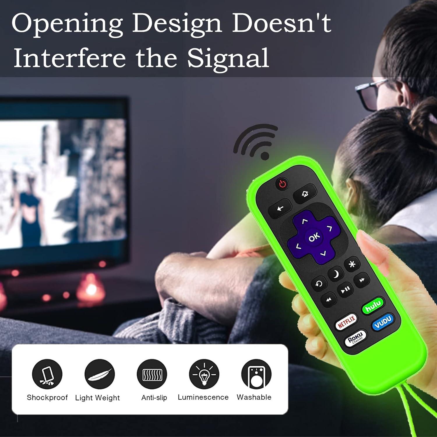 Funda de Control Remoto Gavyqier para Roku Express 4K+ 2021