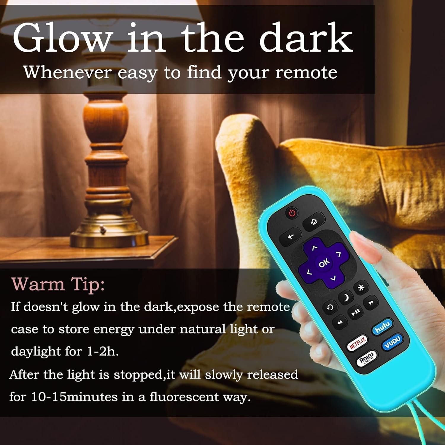 Funda de Control Remoto Gavyqier para Roku Express 4K+ 2021