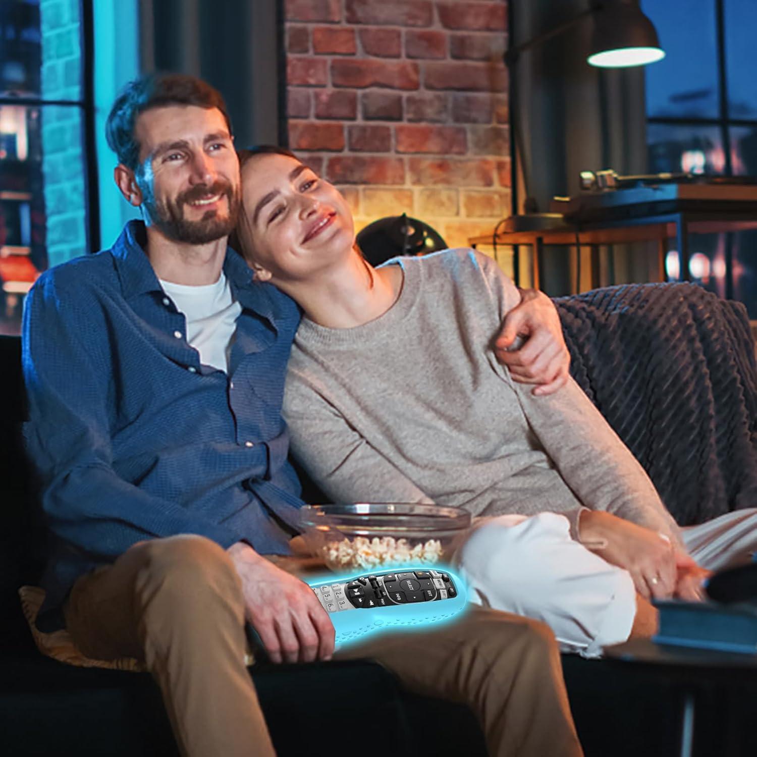 Paquete de 4 fundas de silicona DirecTV RC73 - Brillan en la oscuridad