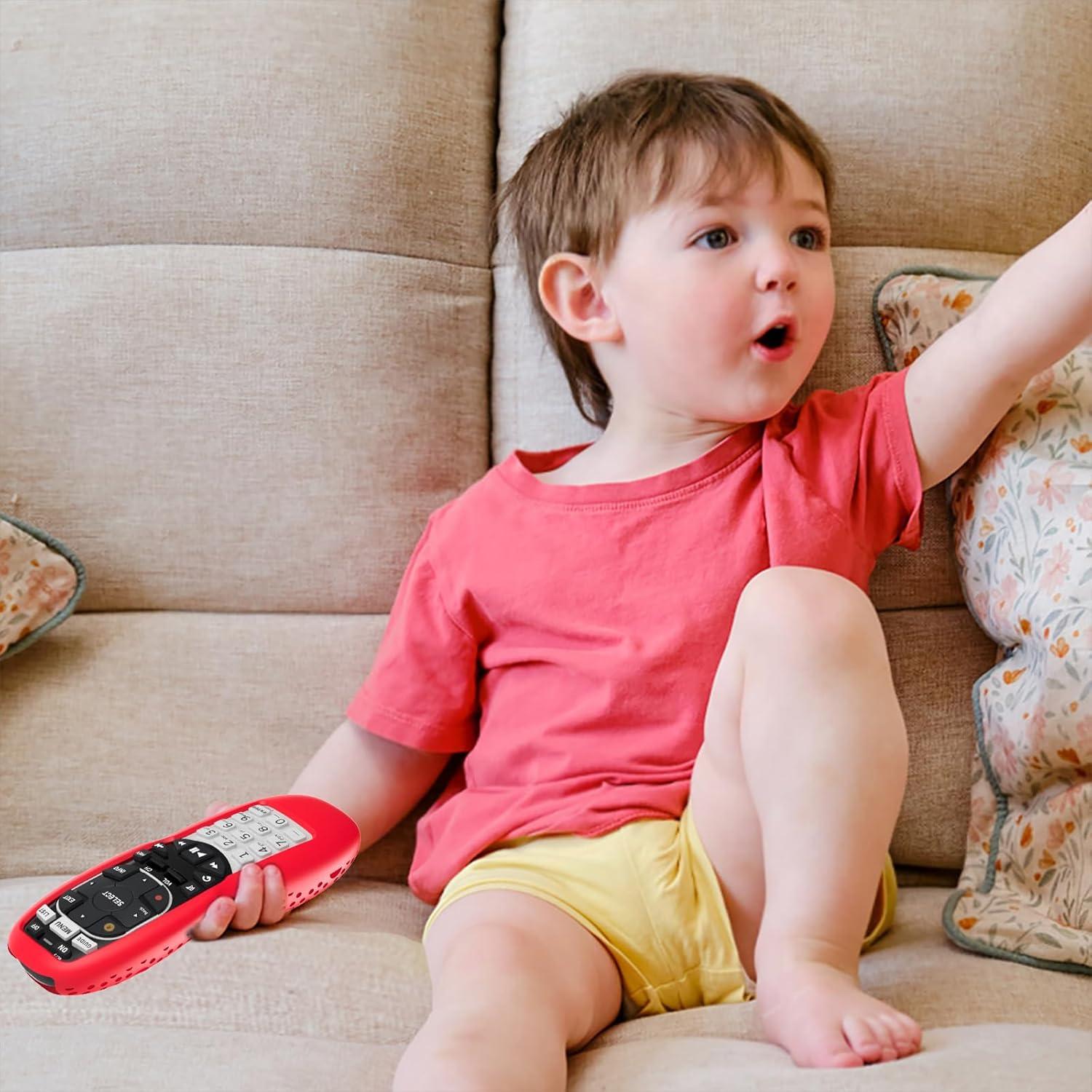 Paquete de 4 fundas de silicona DirecTV RC73 - Brillan en la oscuridad