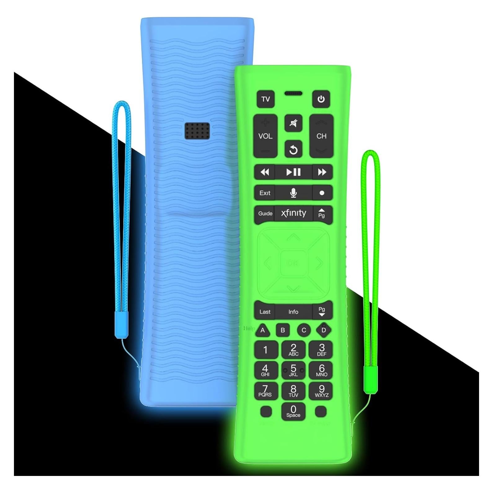 Paquete de 2 fundas de silicona Wacanc para control remoto XR11