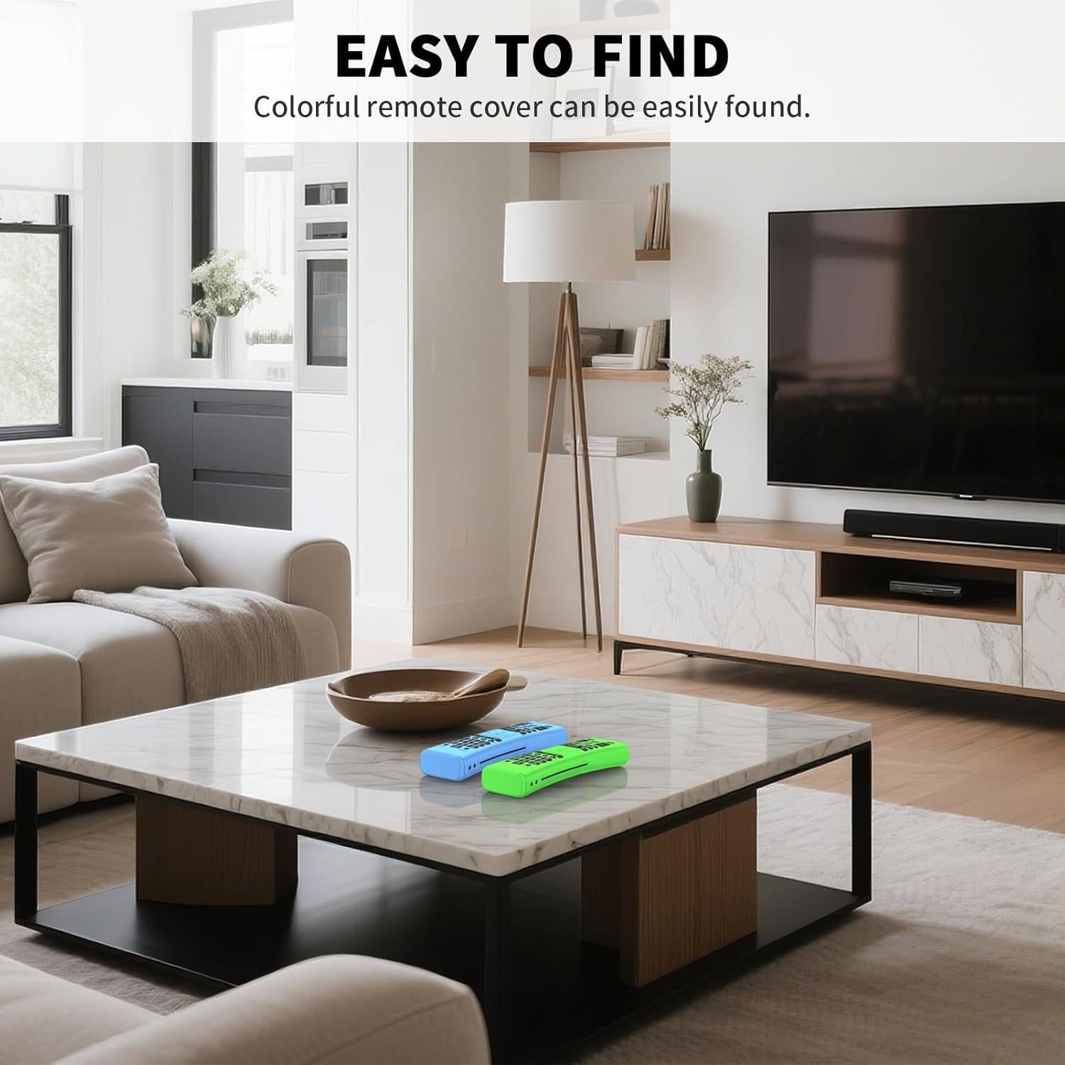 Paquete de 2 fundas de silicona Wacanc para control remoto XR11