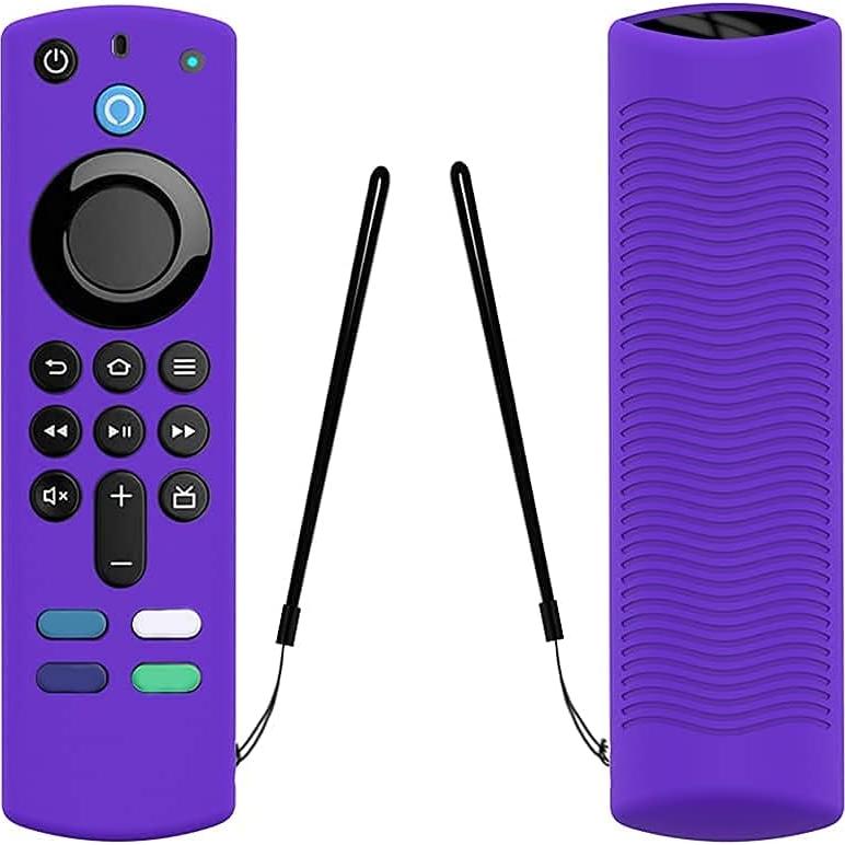 Funda de Silicona Antideslizante para Control Remoto Alexa 3ra Gen