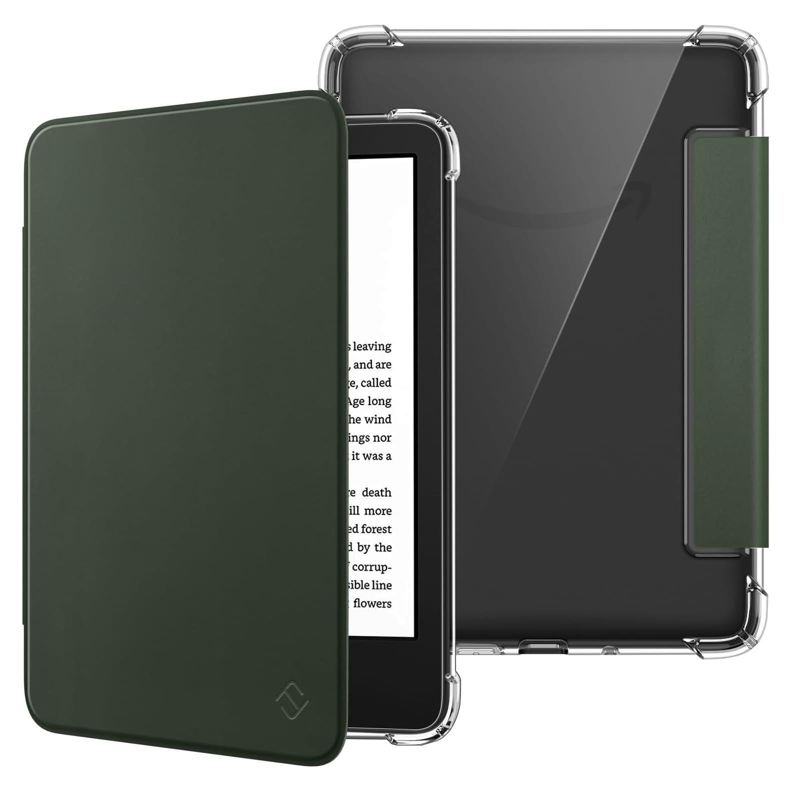 Funda Slim Fintie para Kindle 6" 11ª Gen 2024/2022 Verde Alpino