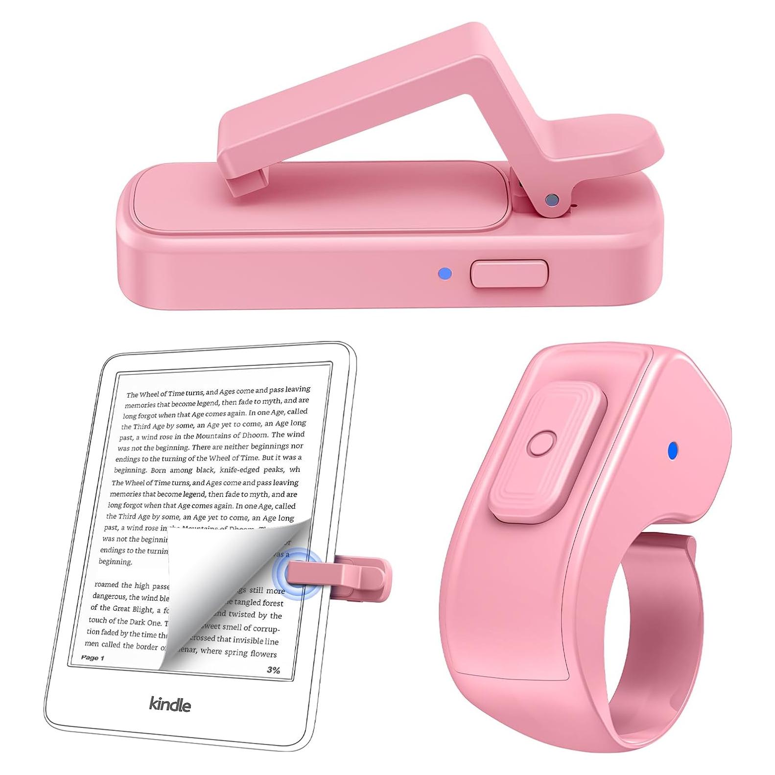 Control Remoto Turner de Página Oresoc FYQ-K1 Rosa para Kindle