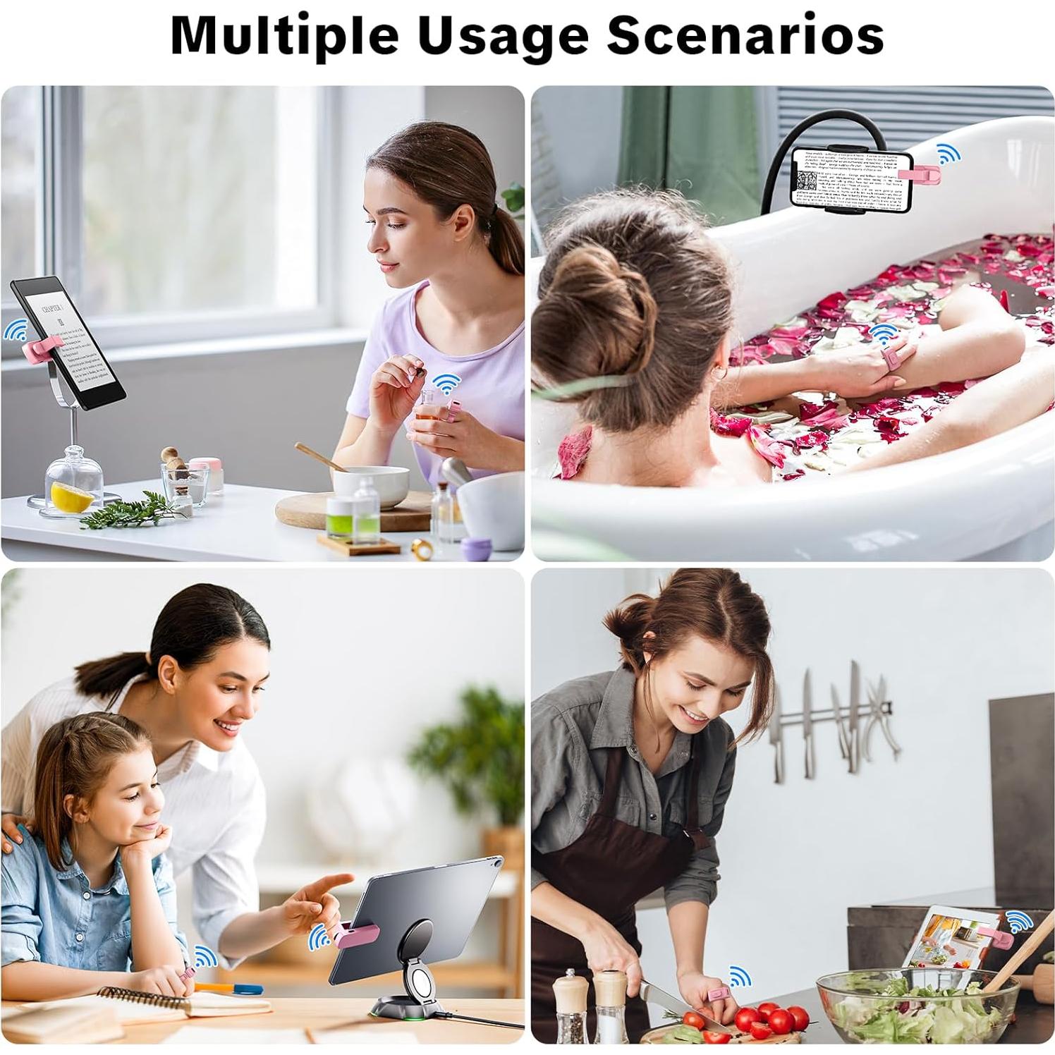 Control Remoto Turner de Página Oresoc FYQ-K1 Rosa para Kindle